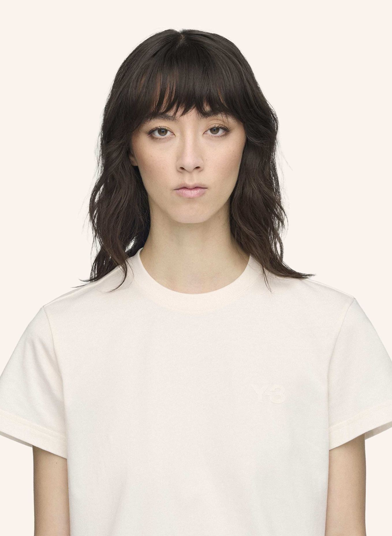 Y-3 Y-3 REGULAR SHORT SLEEVE T-SHIRT: WEISS