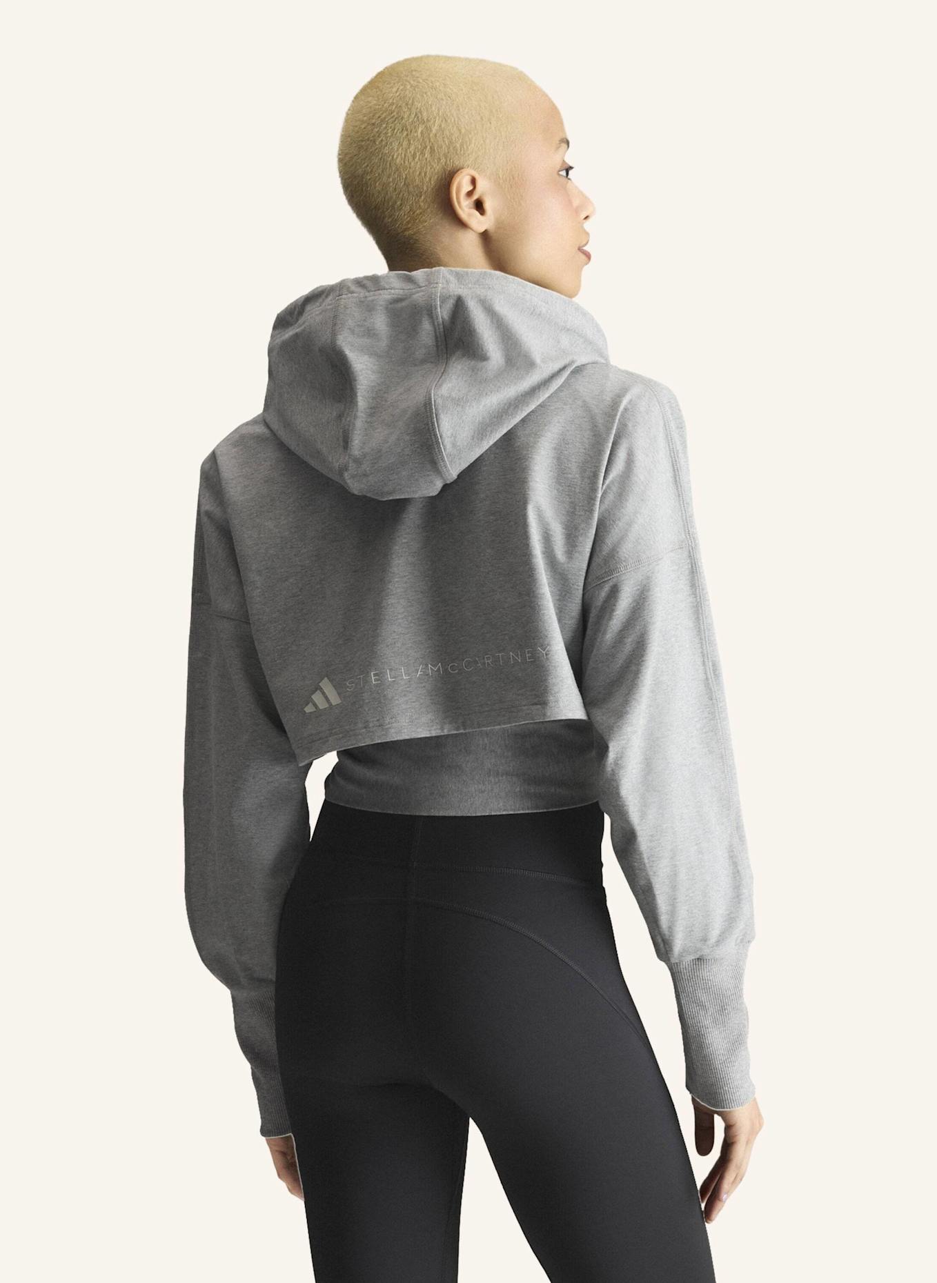 adidas by Stella McCartney ADIDAS BY STELLA MCCARTNEY WRAP HOODIE: BRAUN