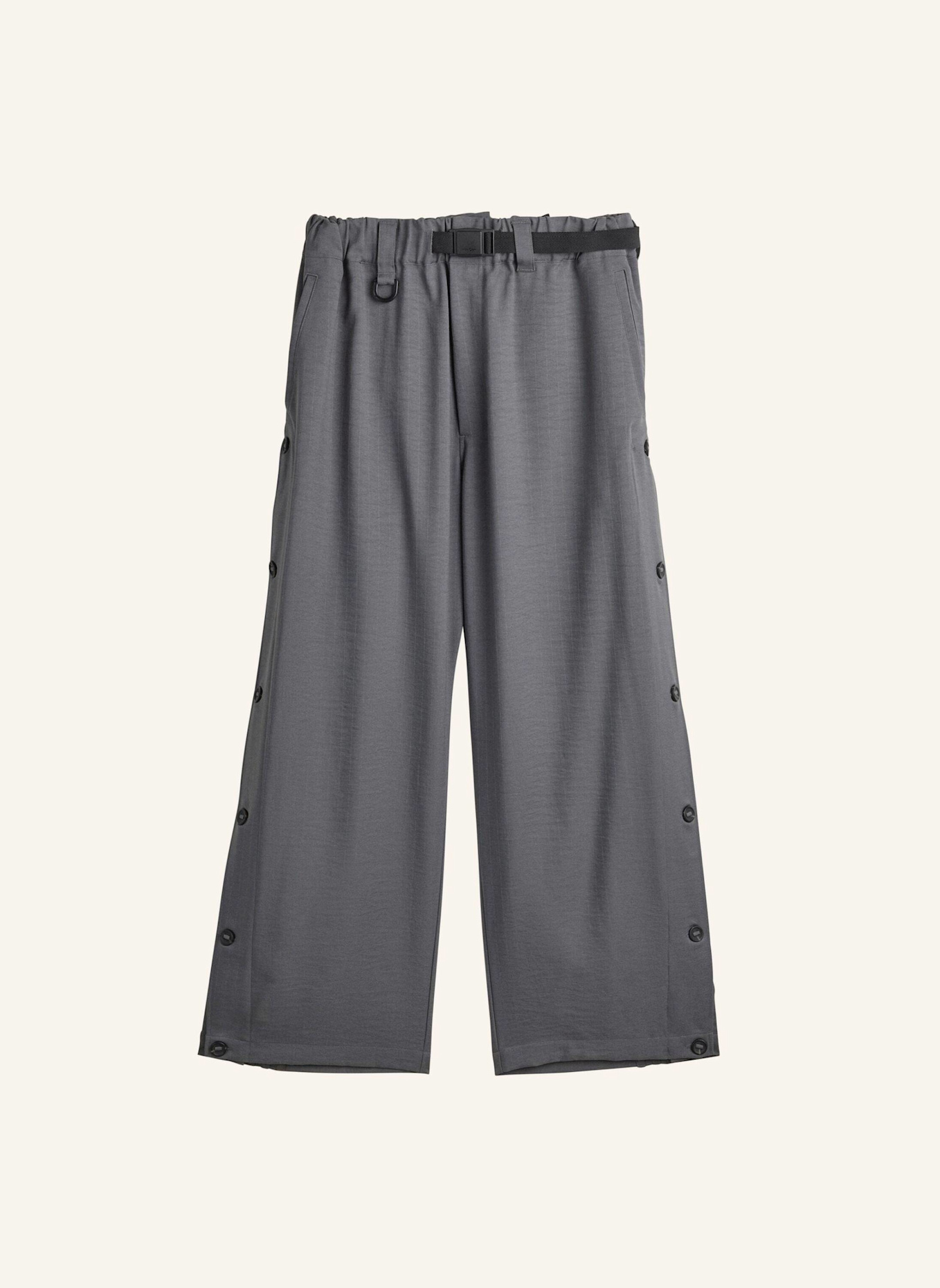 Y-3 Y-3 SPORT UNIFORM ADAPTIVE 3-STREIFEN HOSE: GRAU