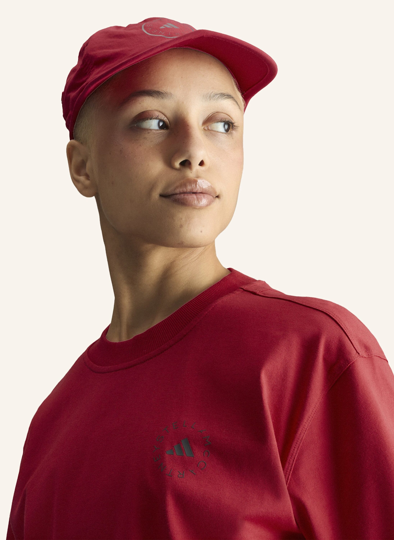 adidas by Stella McCartney T-Shirt ADIDAS STELLA MCCARTNEY: ROT
