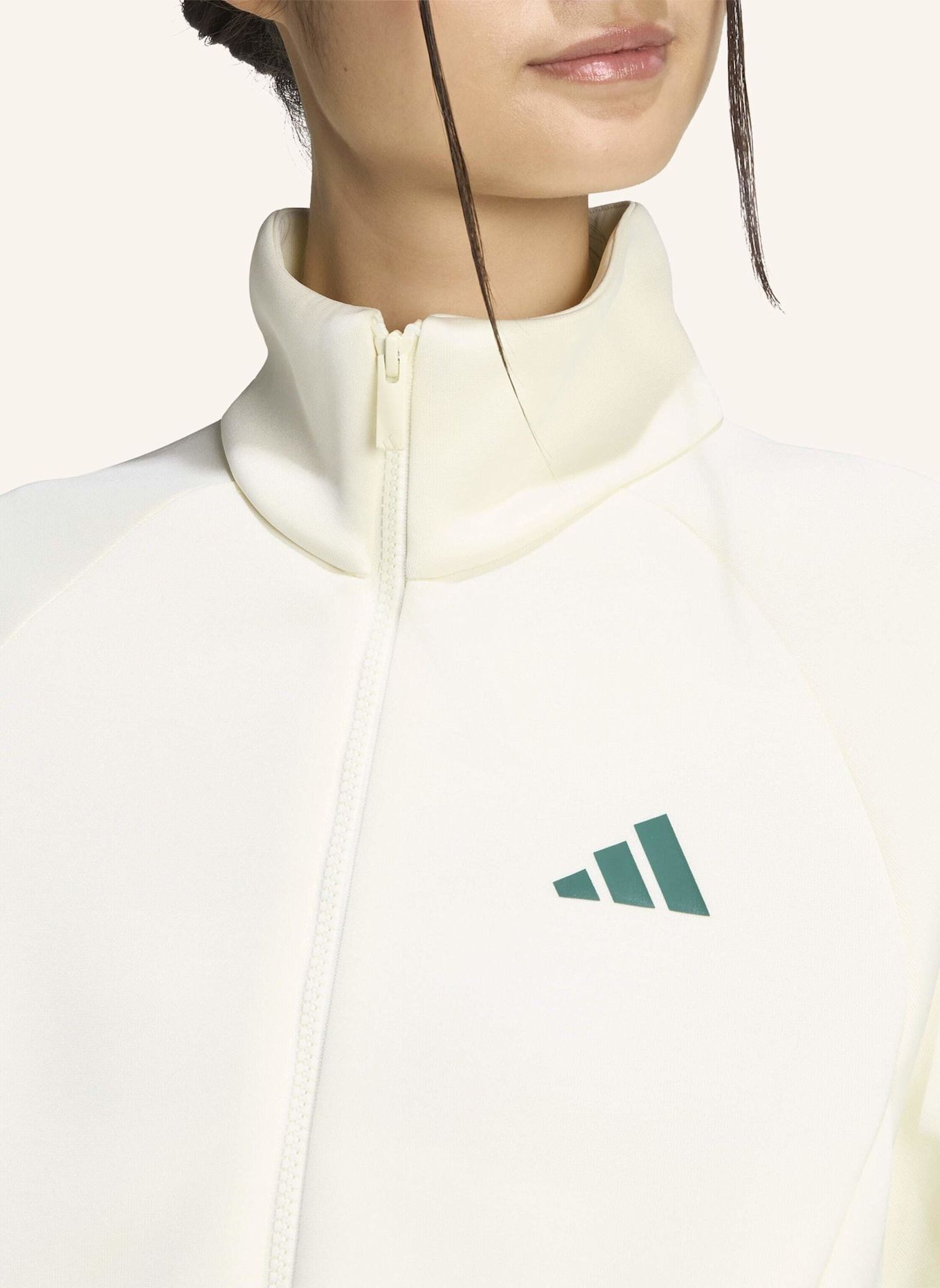 adidas STADIUM TRAININGSJACKE: WEISS