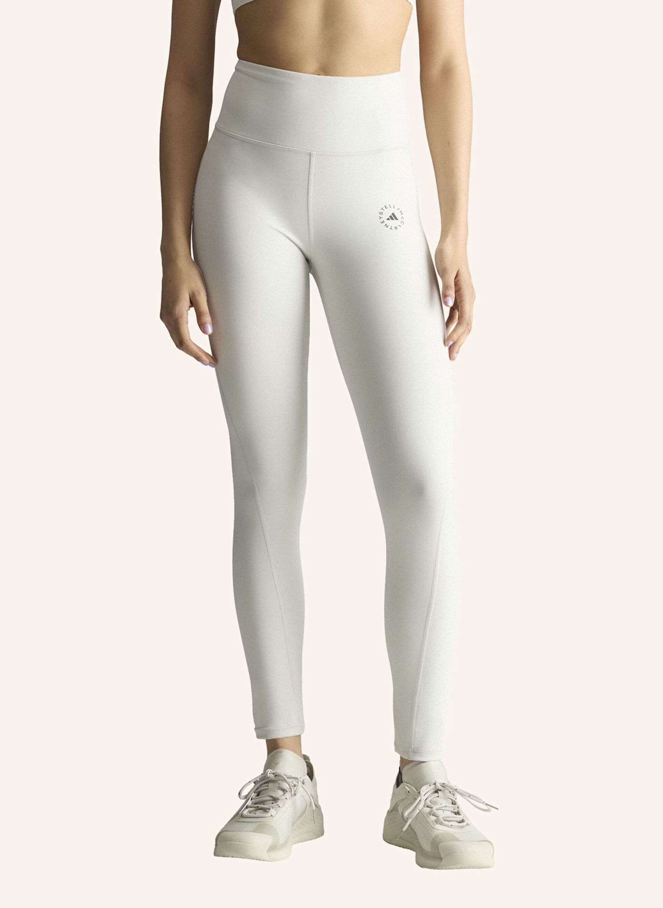 adidas by Stella McCartney ADIDAS BY STELLA MCCARTNEY 7/8 YOGA-LEGGINGS: GRAU