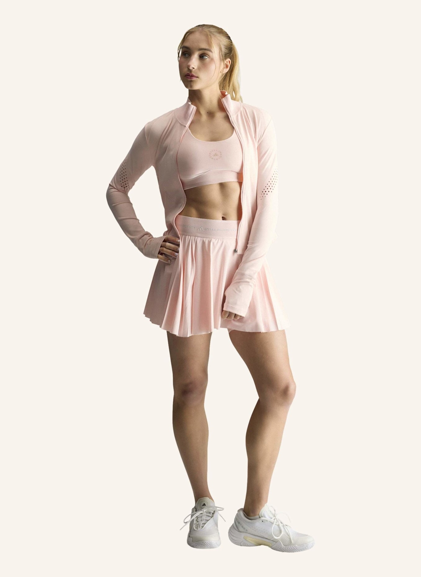 adidas by Stella McCartney Tennisrock ADIDAS BY STELLA MCCARTNEY PLEATED: ROSA