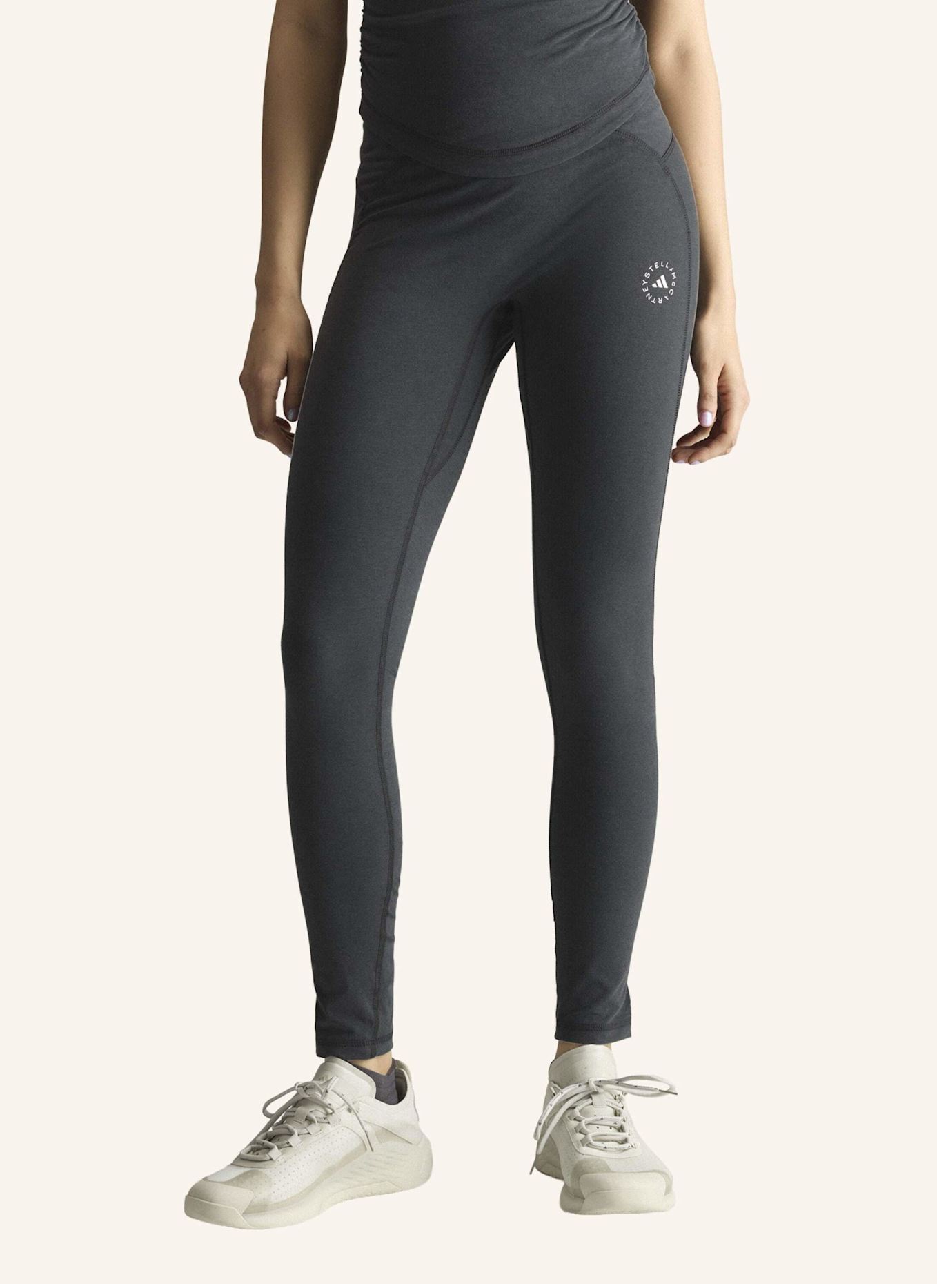 adidas by Stella McCartney ADIDAS BY STELLA MCCARTNEY STUDIO LEGGINGS, BAUMWOLLE: SCHWARZ