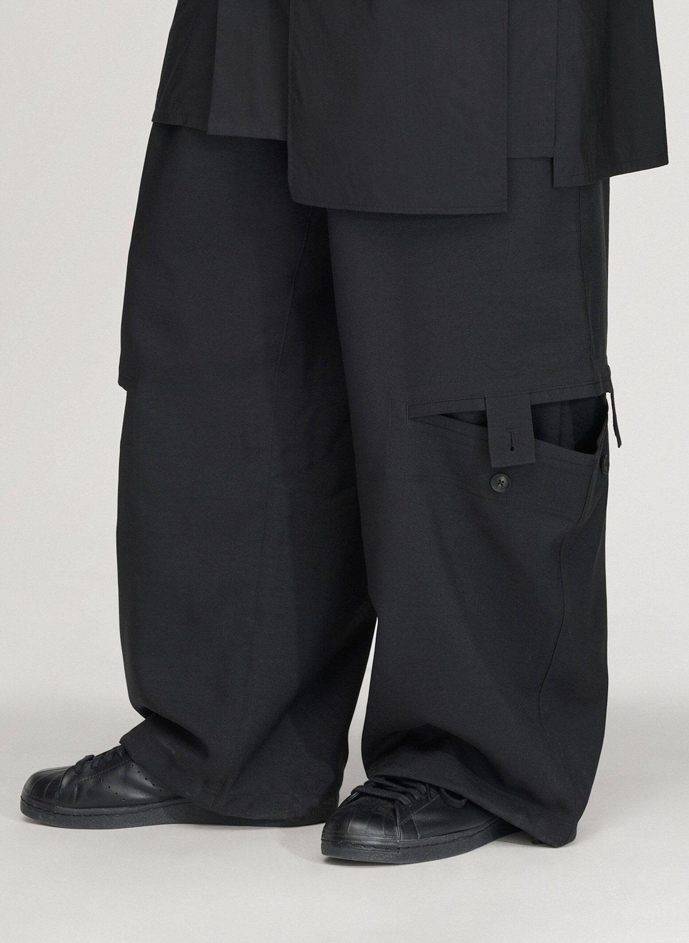 Y-3 Y-3 SPORT UNIFORM HOSE, INDIVIDUELLE LÄNGE: SCHWARZ