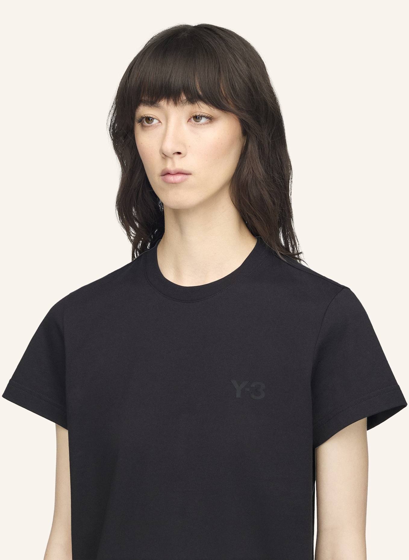Y-3 Y-3 REGULAR SHORT SLEEVE T-SHIRT: SCHWARZ