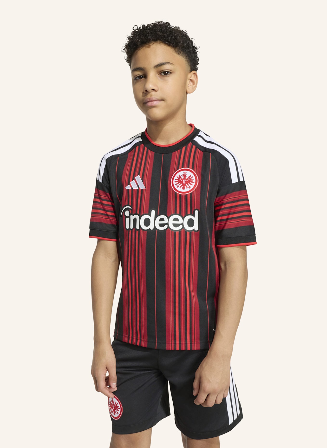 adidas EINTRACHT FRANKFURT 26/27 KIDS HEIMTRIKOT: ROT