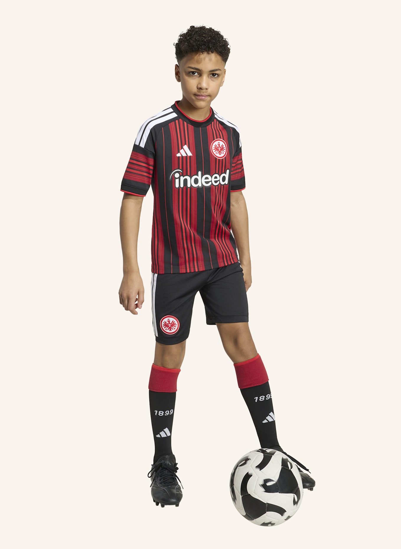 adidas EINTRACHT FRANKFURT 26/27 KIDS HEIMTRIKOT: ROT