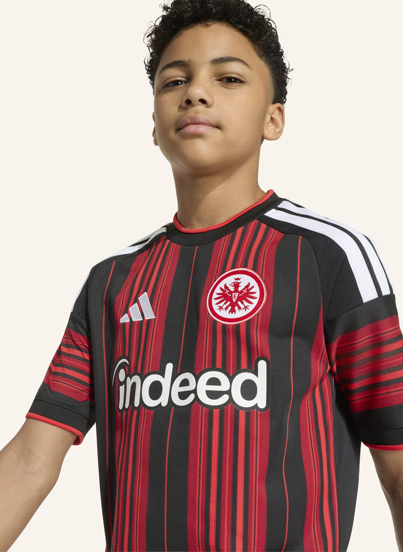 adidas EINTRACHT FRANKFURT 26/27 KIDS HEIMTRIKOT: ROT