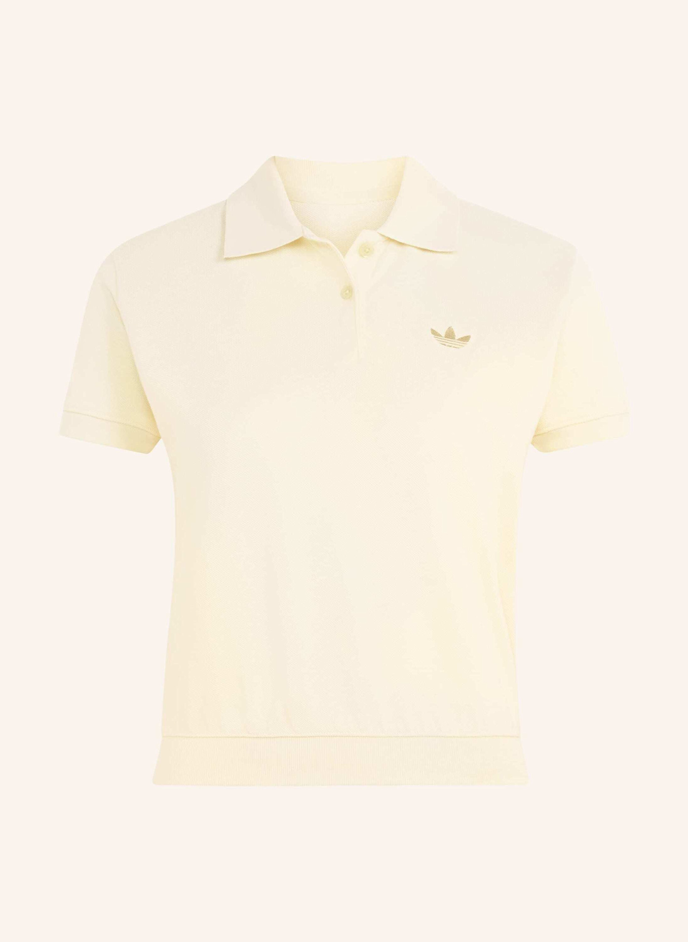 adidas Originals TEXAS A&M AGGIES SHORT SLEEVE POLOSHIRT: CREME