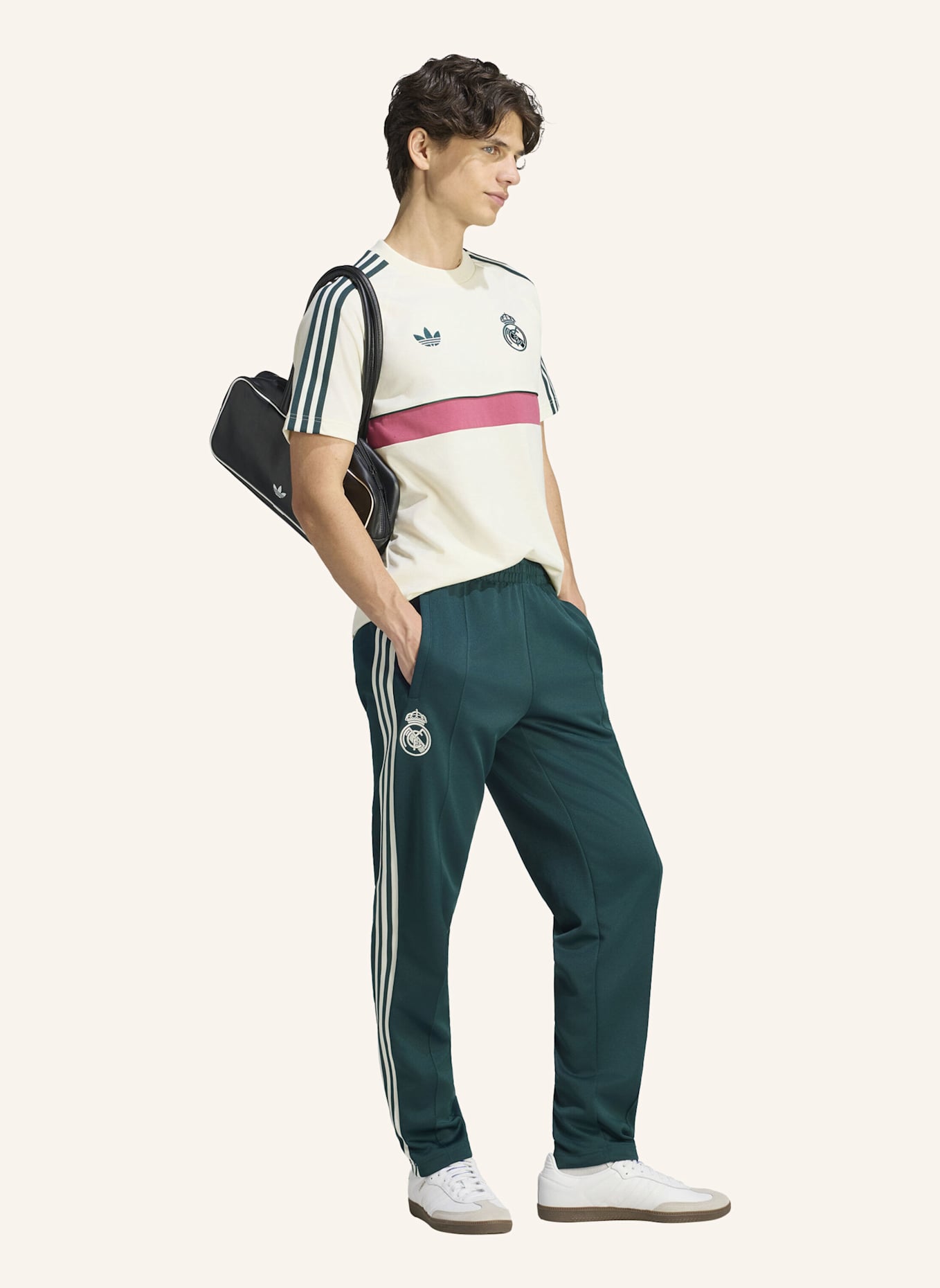adidas REAL MADRID ORIGINALS T-SHIRT: WEISS