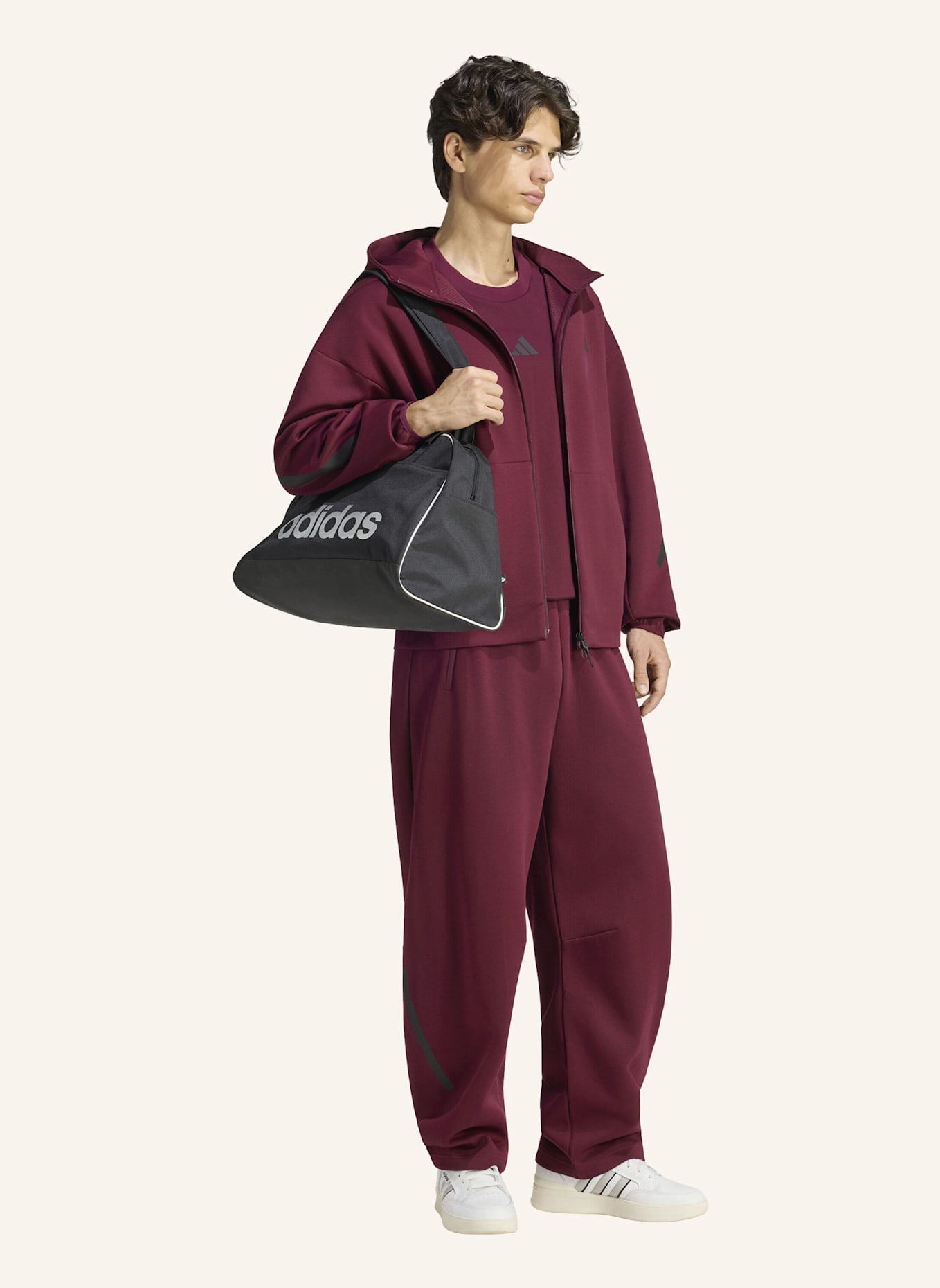 adidas ADIDAS Z.N.E. TRAININGSJACKE: ROT