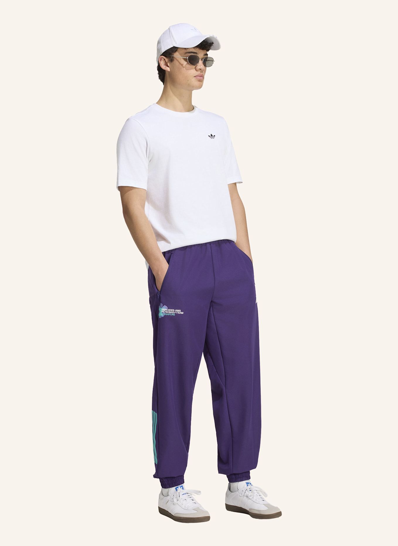 adidas MERCEDES-AMG PETRONAS FORMULA 1 TEAM VANDA BLOOM HOSE: LILA