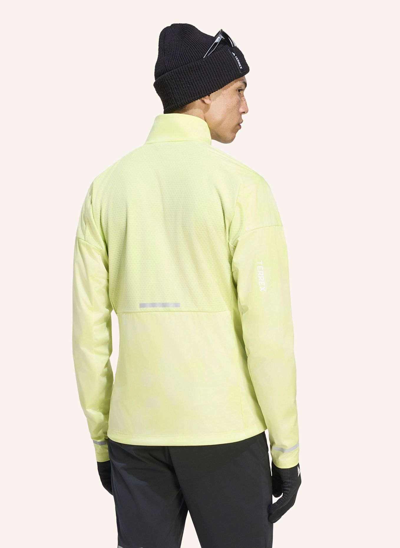 adidas TERREX TERREX XPERIOR CROSSLAUF SKI SOFTSHELL JACKE: HELLGELB