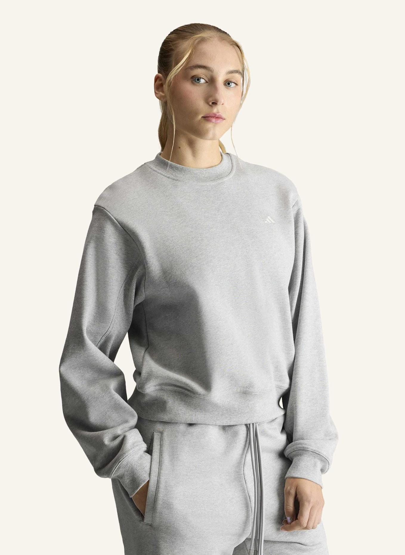 adidas by Stella McCartney Sweatshirt ADIDAS BY STELLA MCCARTNEY REGULAR: GRAU