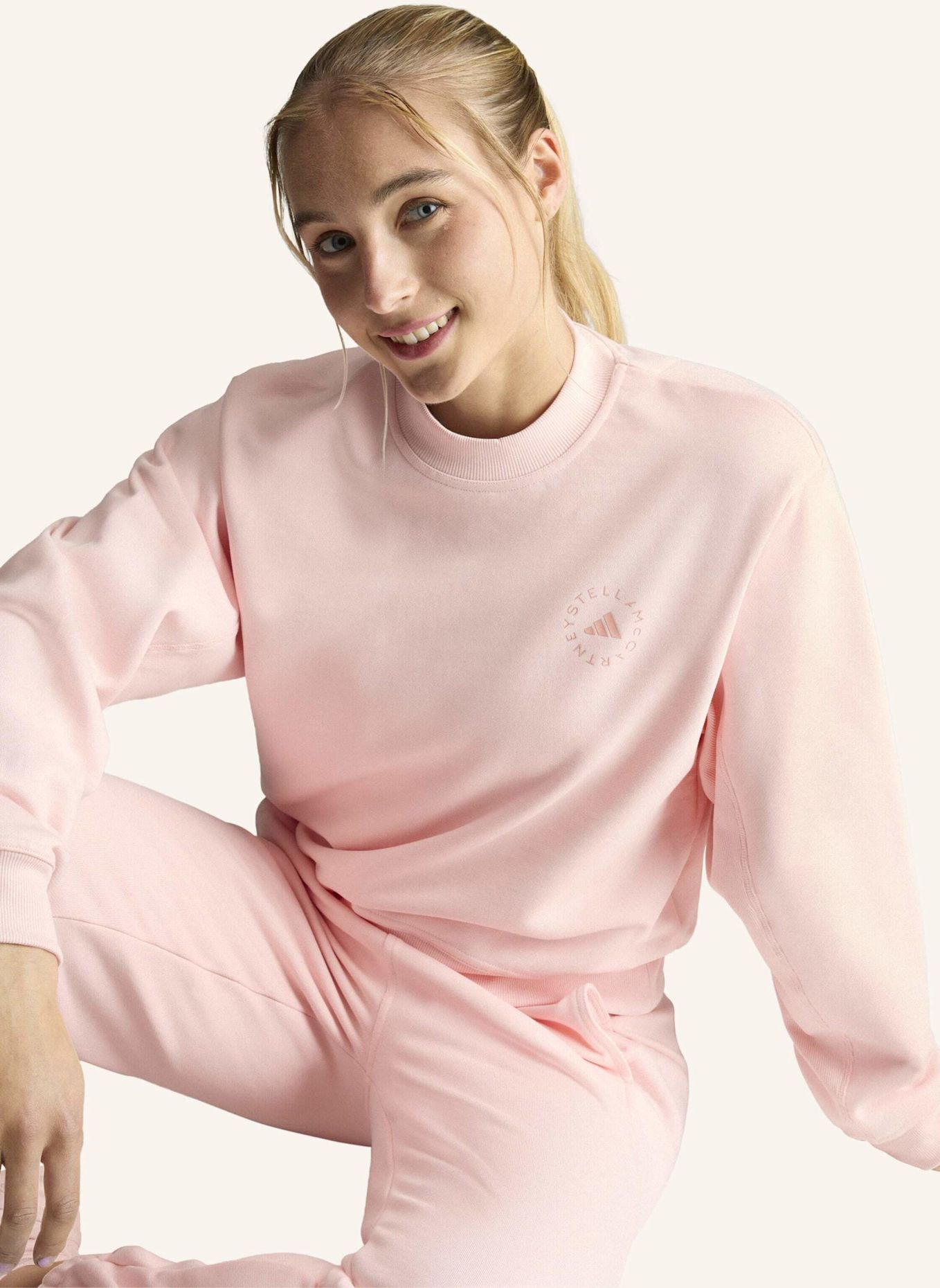 adidas by Stella McCartney Sweatshirt ADIDAS BY STELLA MCCARTNEY REGULAR: ROSA