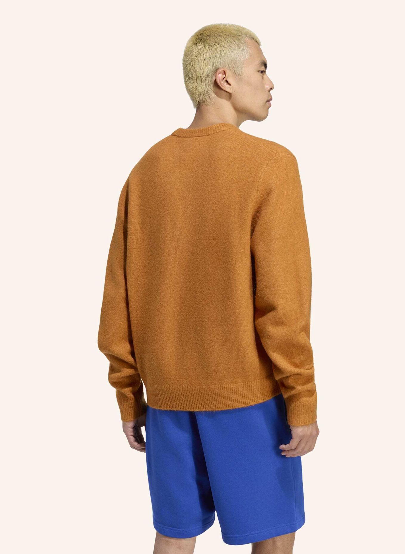 adidas Originals TREFOIL ESSENTIALS STRICKPULLOVER: BEIGE