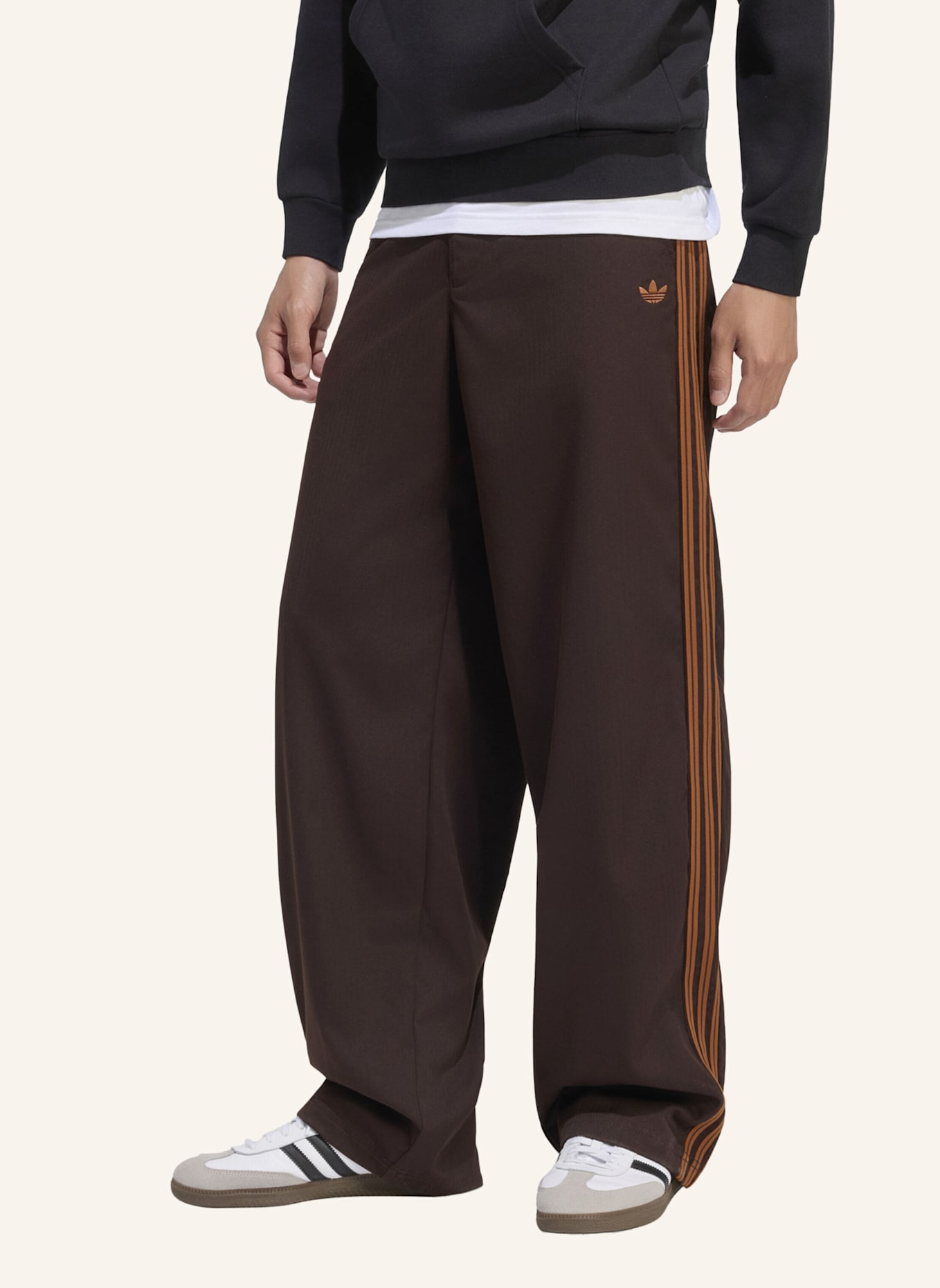 adidas Originals FIREBIRD TAILORED HOSE: BRAUN