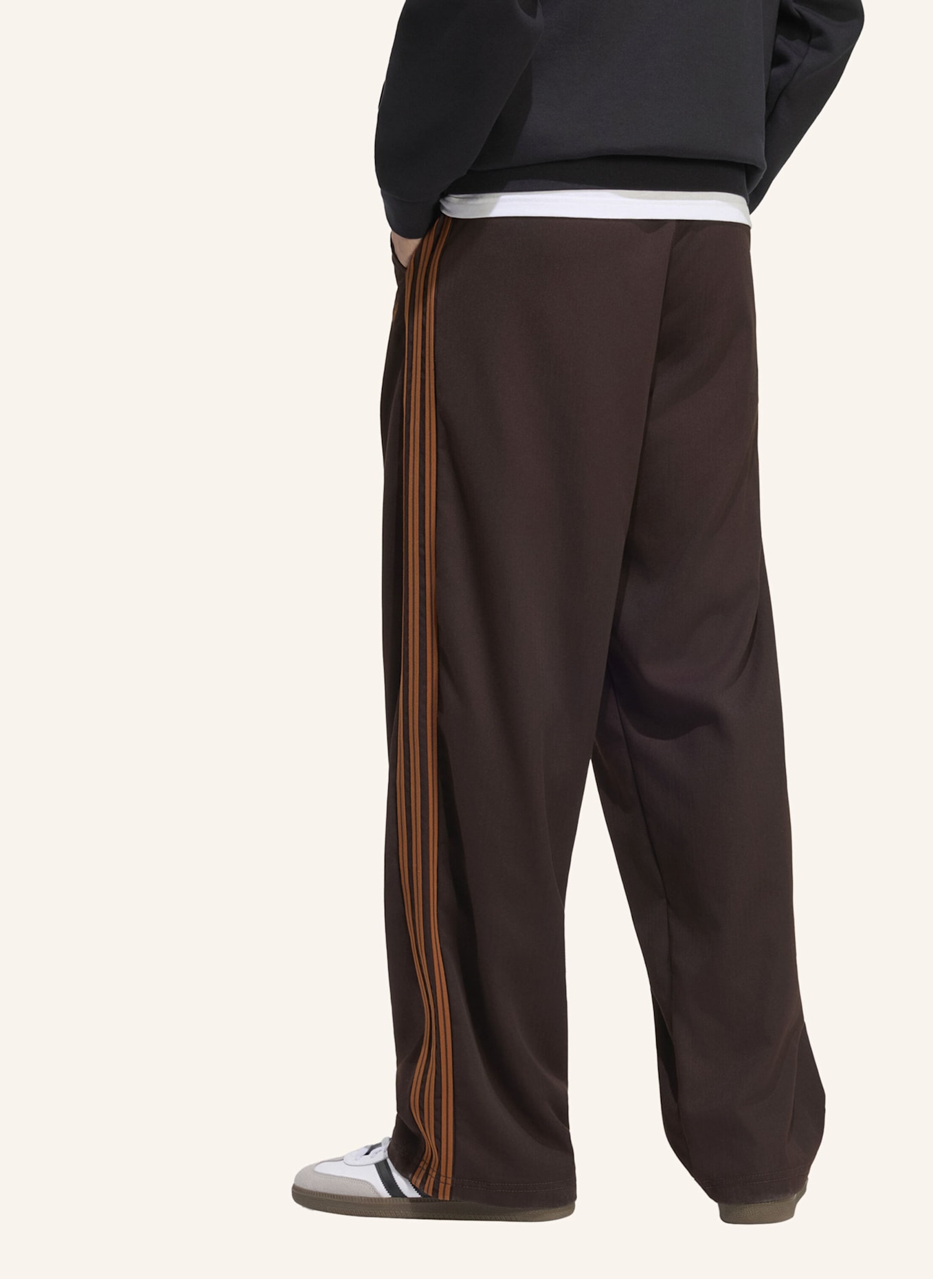 adidas Originals FIREBIRD TAILORED HOSE: BRAUN
