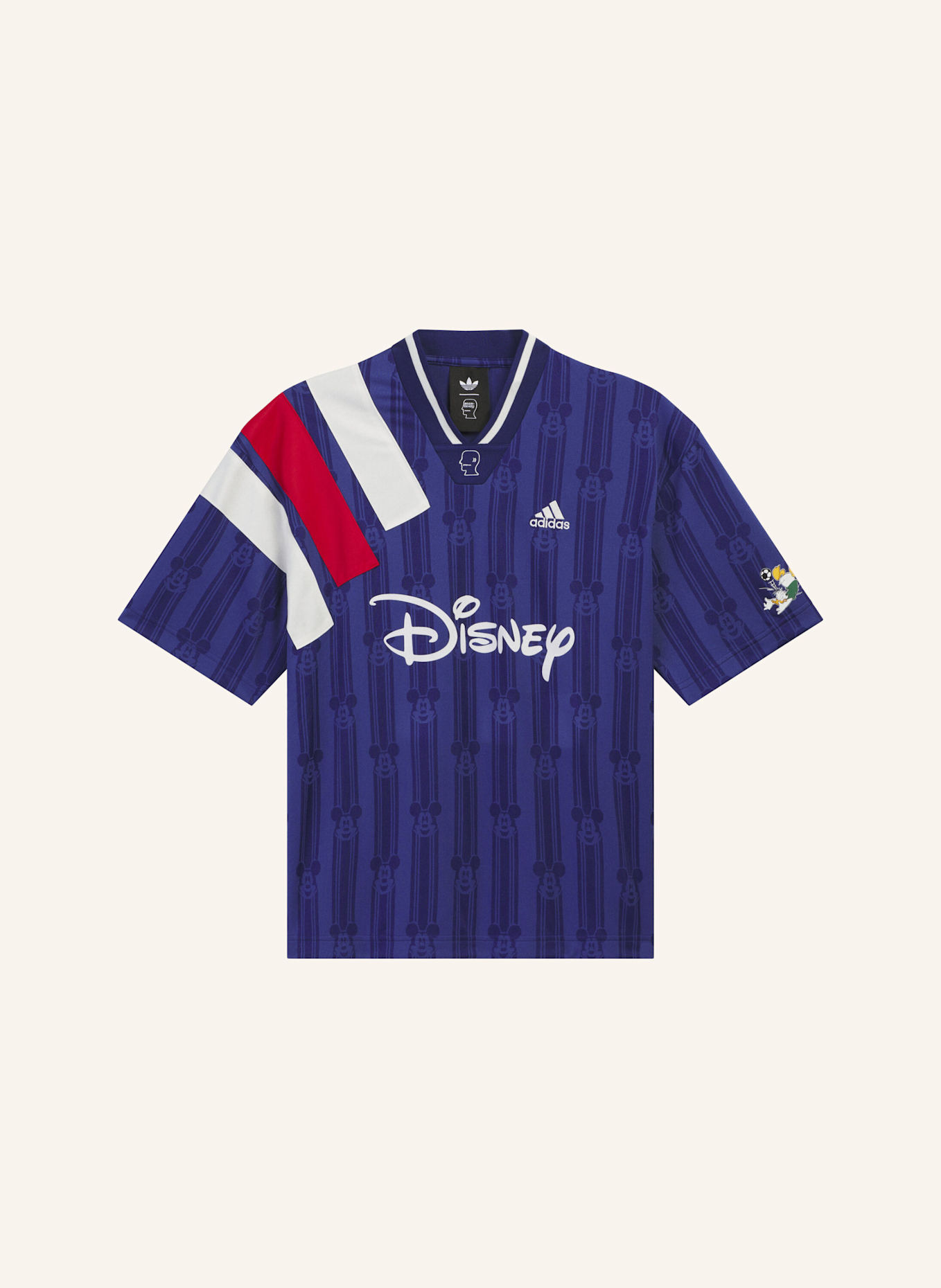 adidas Originals BRAIN DEAD DISNEY FUSSBALLTRIKOT: BLAU