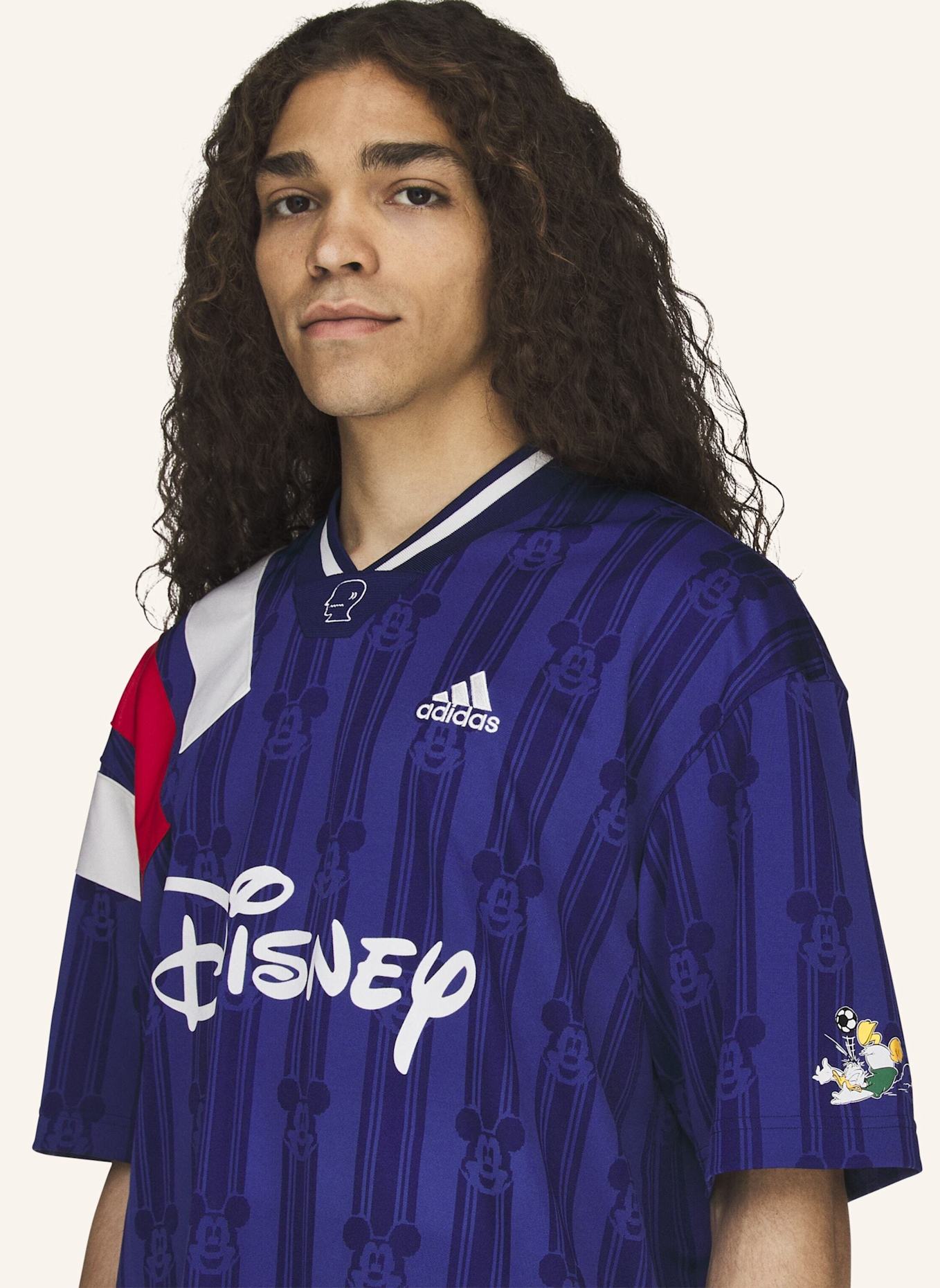 adidas Originals BRAIN DEAD DISNEY FUSSBALLTRIKOT: BLAU