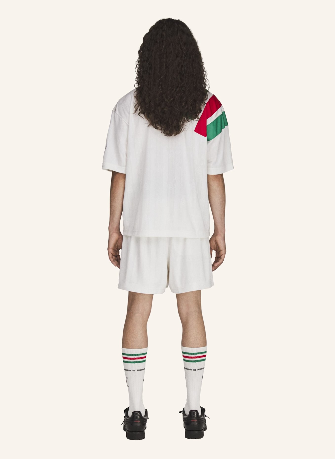 adidas Originals BRAIN DEAD DISNEY FUSSBALLSHORTS: WEISS