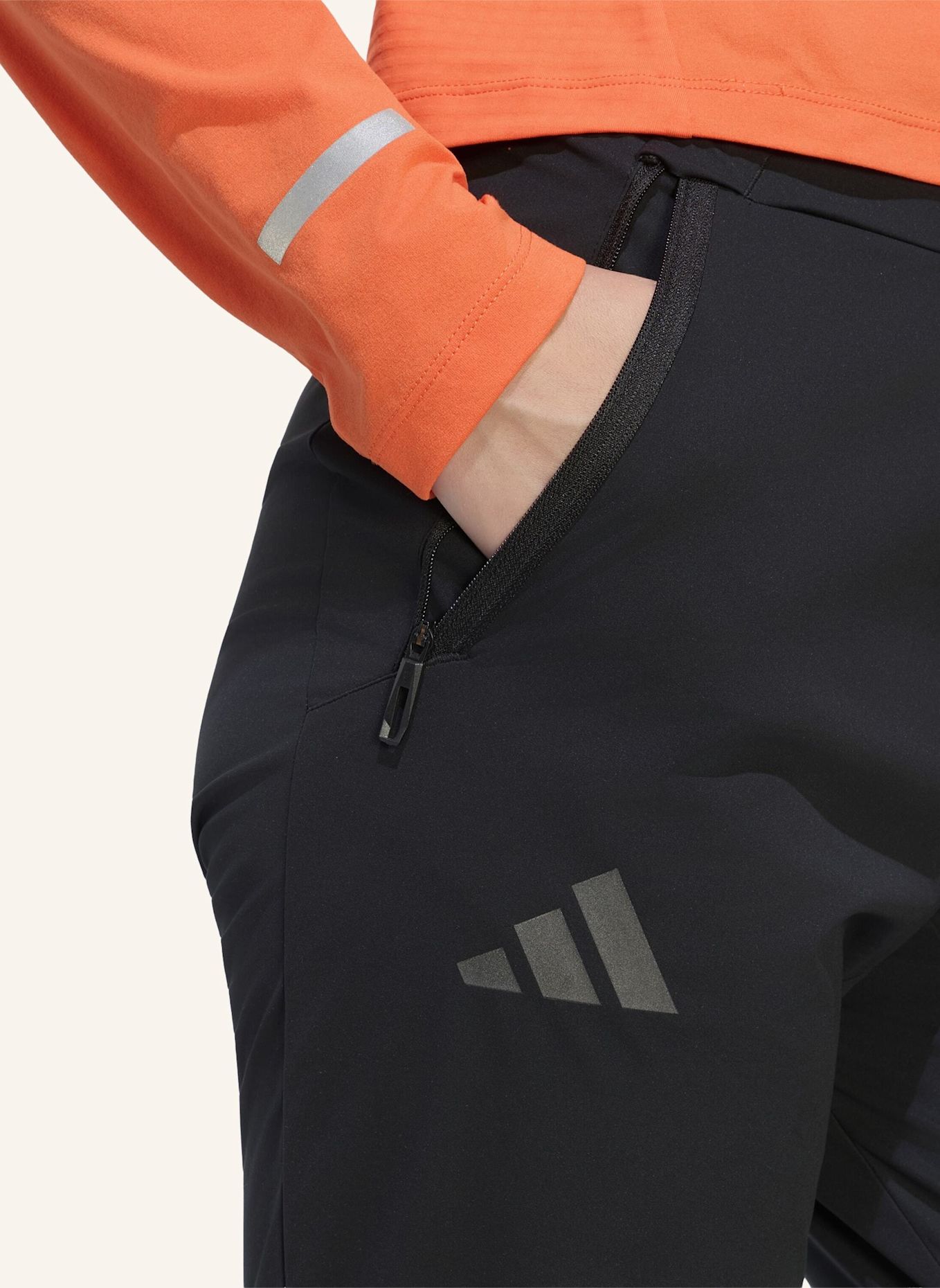 adidas TERREX TERREX XPERIOR CROSS-COUNTRY SOFTSHELL-HOSE: SCHWARZ