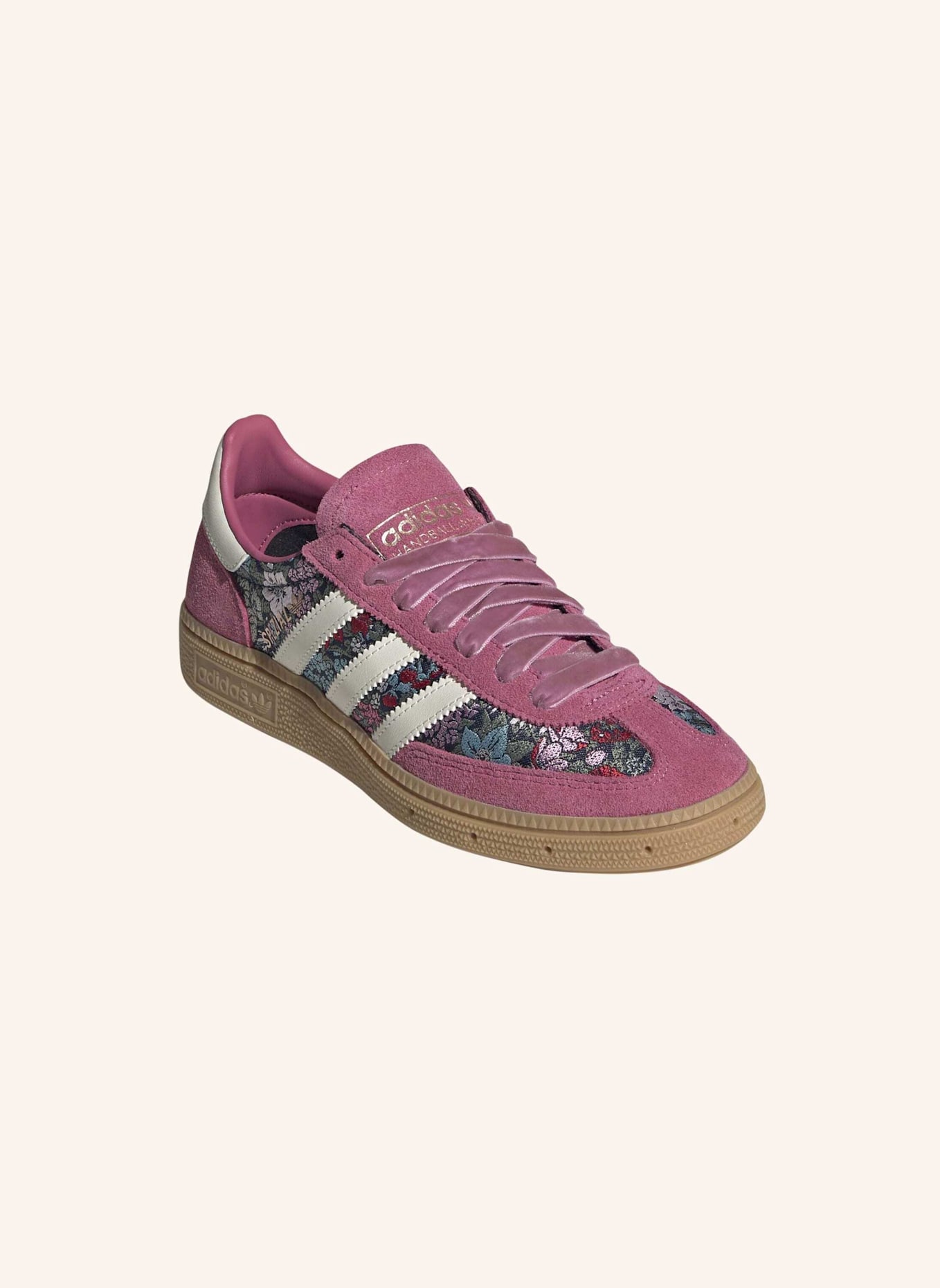 adidas Originals ADIDAS LIBERTY HANDBALL SPEZIAL SCHUH: ROT/ WEISS/ BEIGE