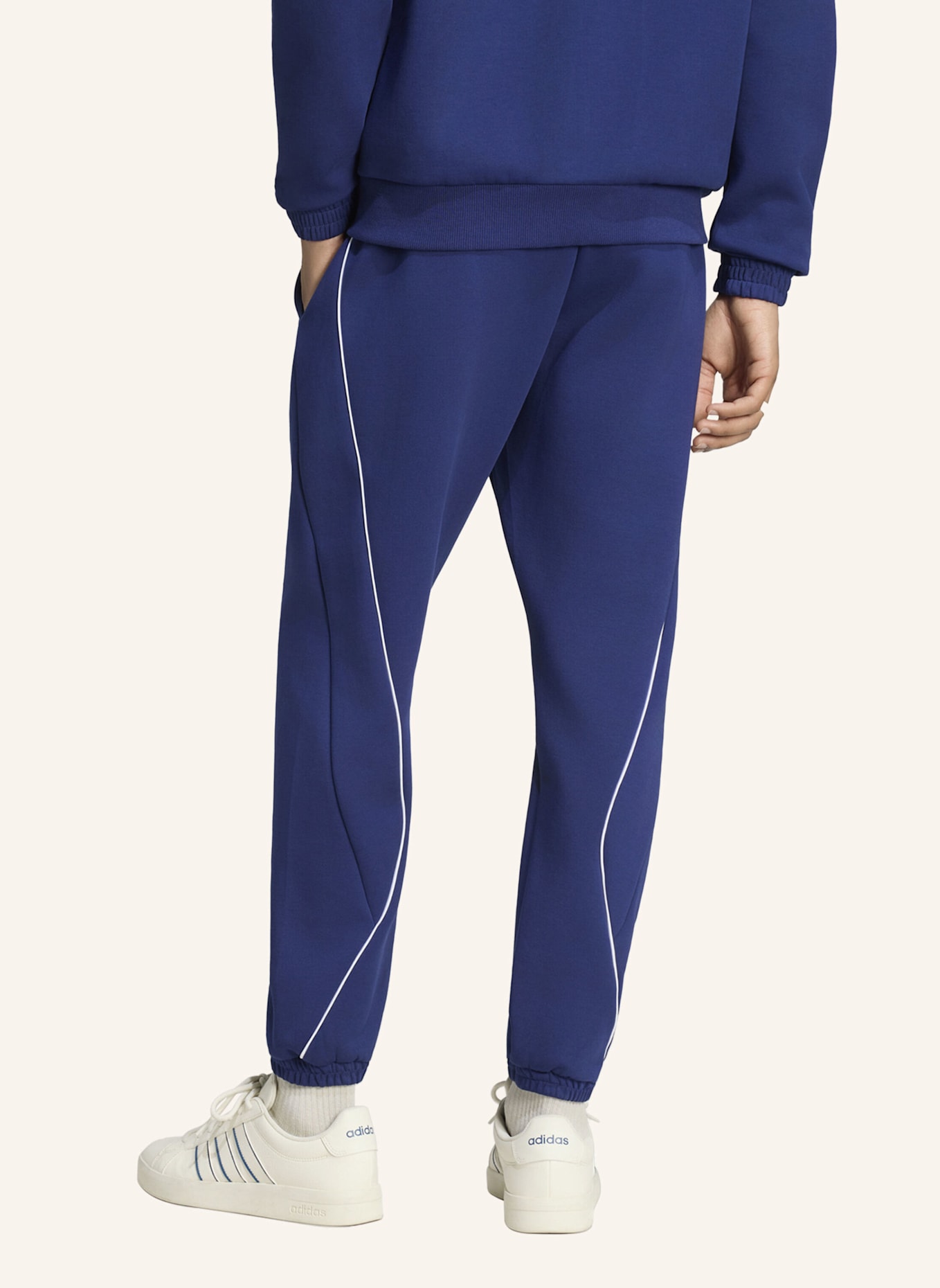 adidas STADIUM HOSE, KLEINES LOGO: BLAU
