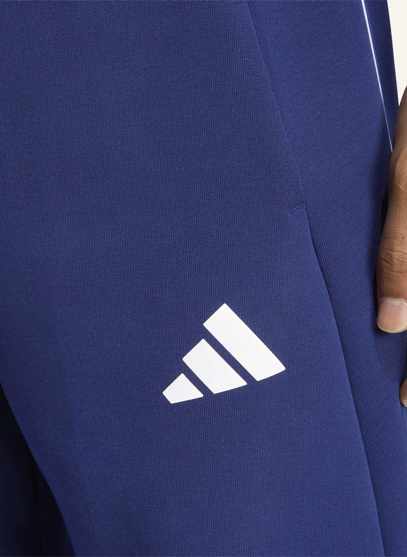 adidas STADIUM HOSE, KLEINES LOGO: BLAU
