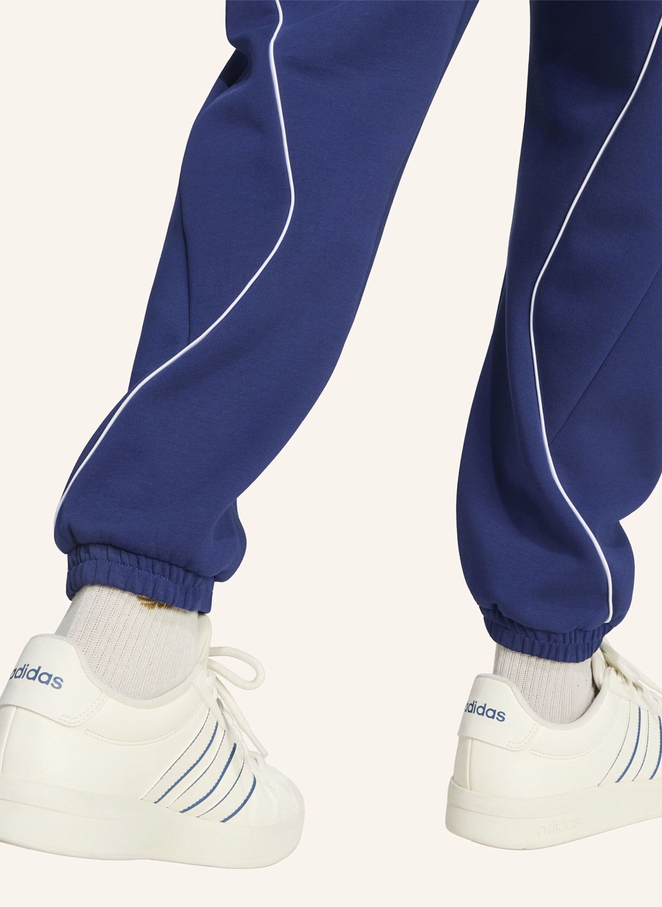 adidas STADIUM HOSE, KLEINES LOGO: BLAU