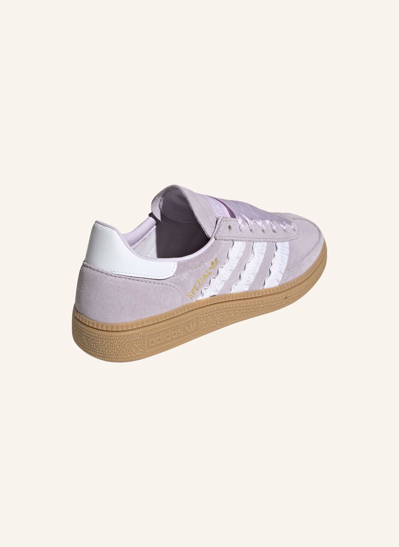 adidas Originals HANDBALL SPEZIAL SCHUH: LILA / WEISS / BEIGE