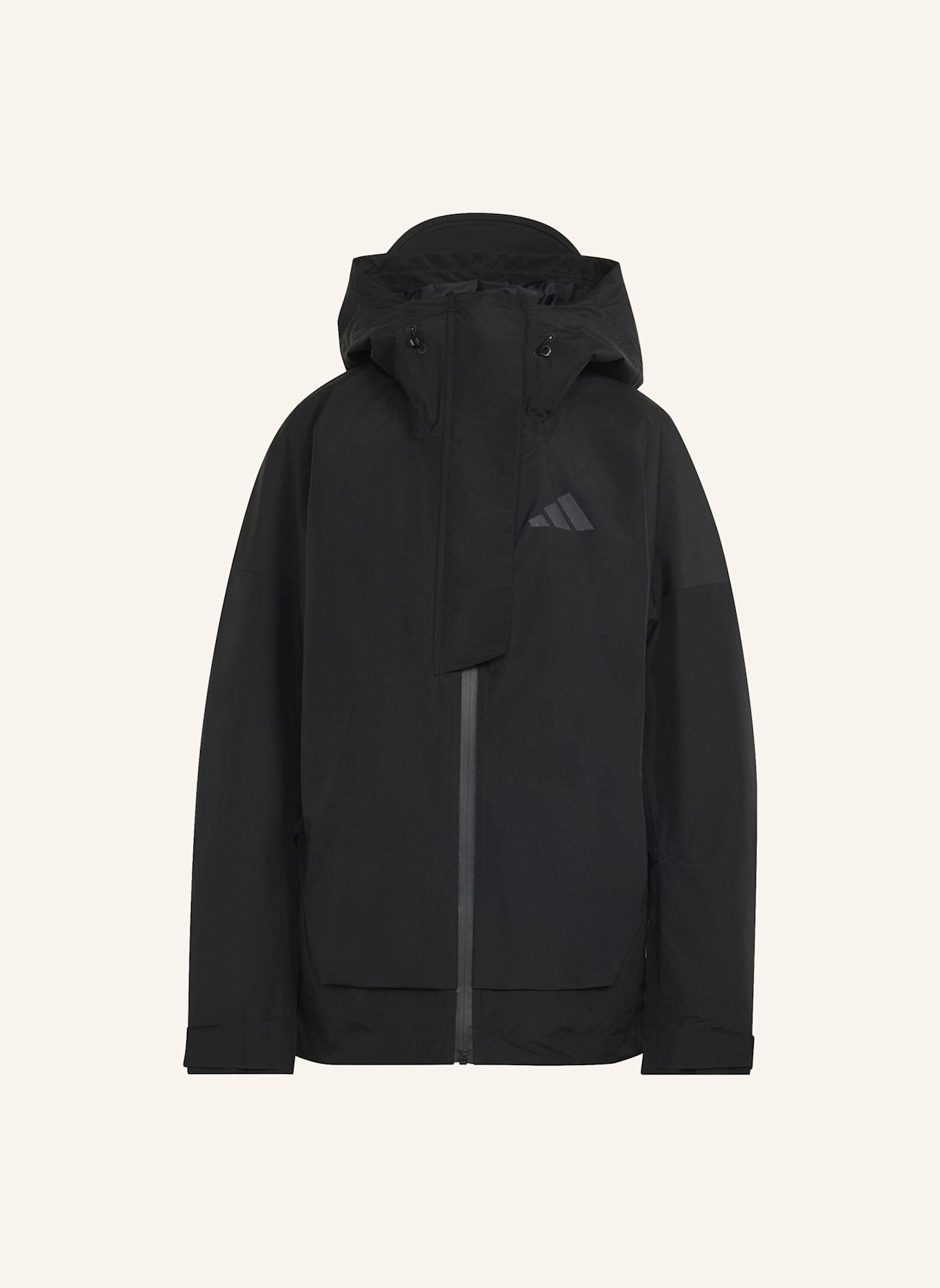 adidas TERREX TERREX XPLORIC JACKE, 2-LAGIG, CLIMAPROOF, ISOLIERT: SCHWARZ