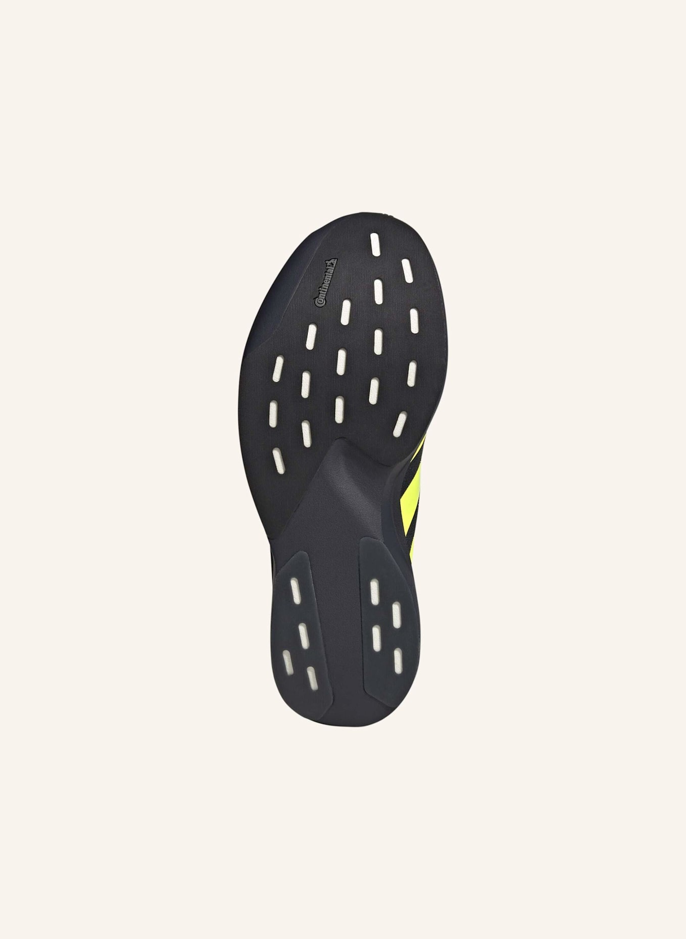 adidas ADIZERO EVO SL SCHUH: GRAU / GELB