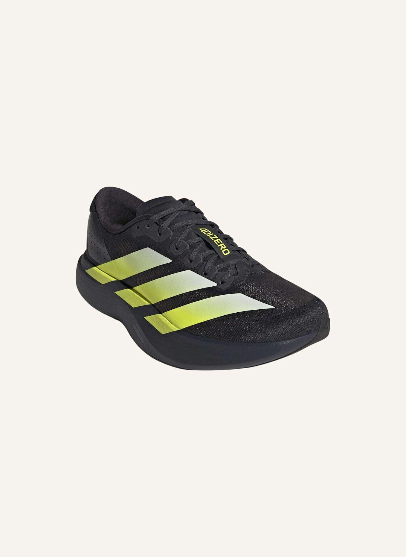 adidas ADIZERO EVO SL SCHUH: GRAU / GELB