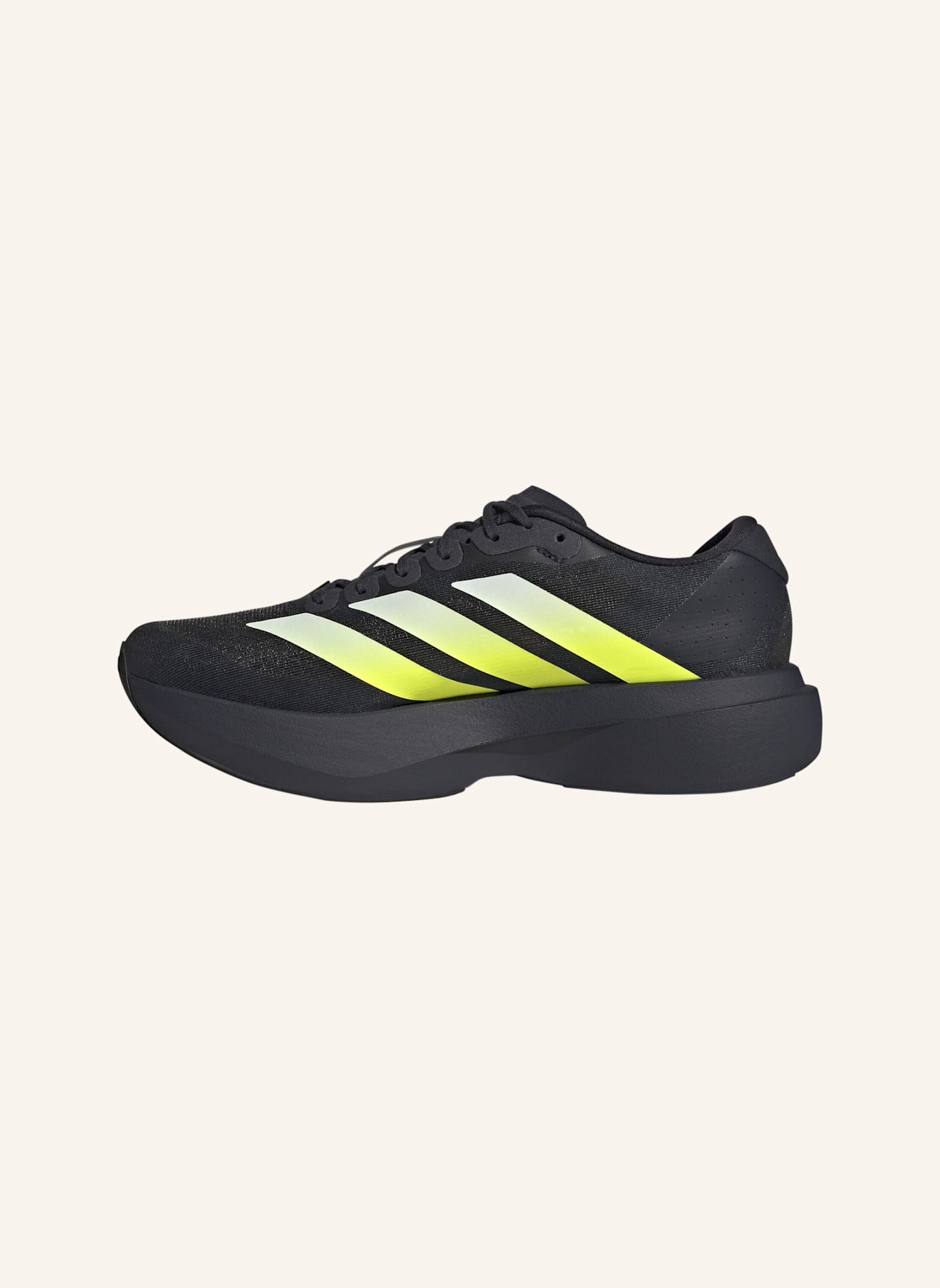 adidas ADIZERO EVO SL SCHUH: GRAU / GELB