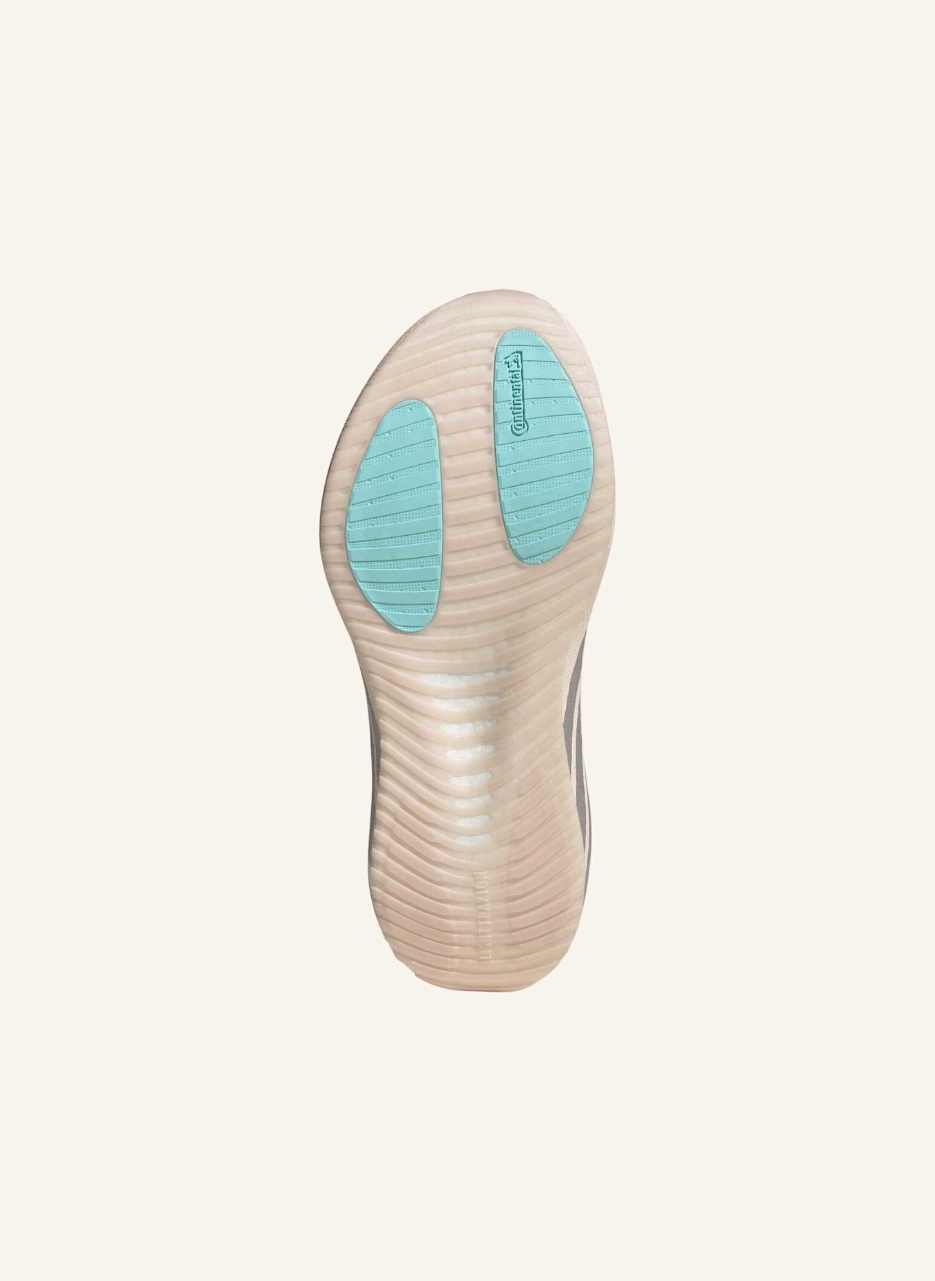adidas HYPERBOOST RUN LAUFSCHUH: ROSA/ BEIGE/ GRÜN