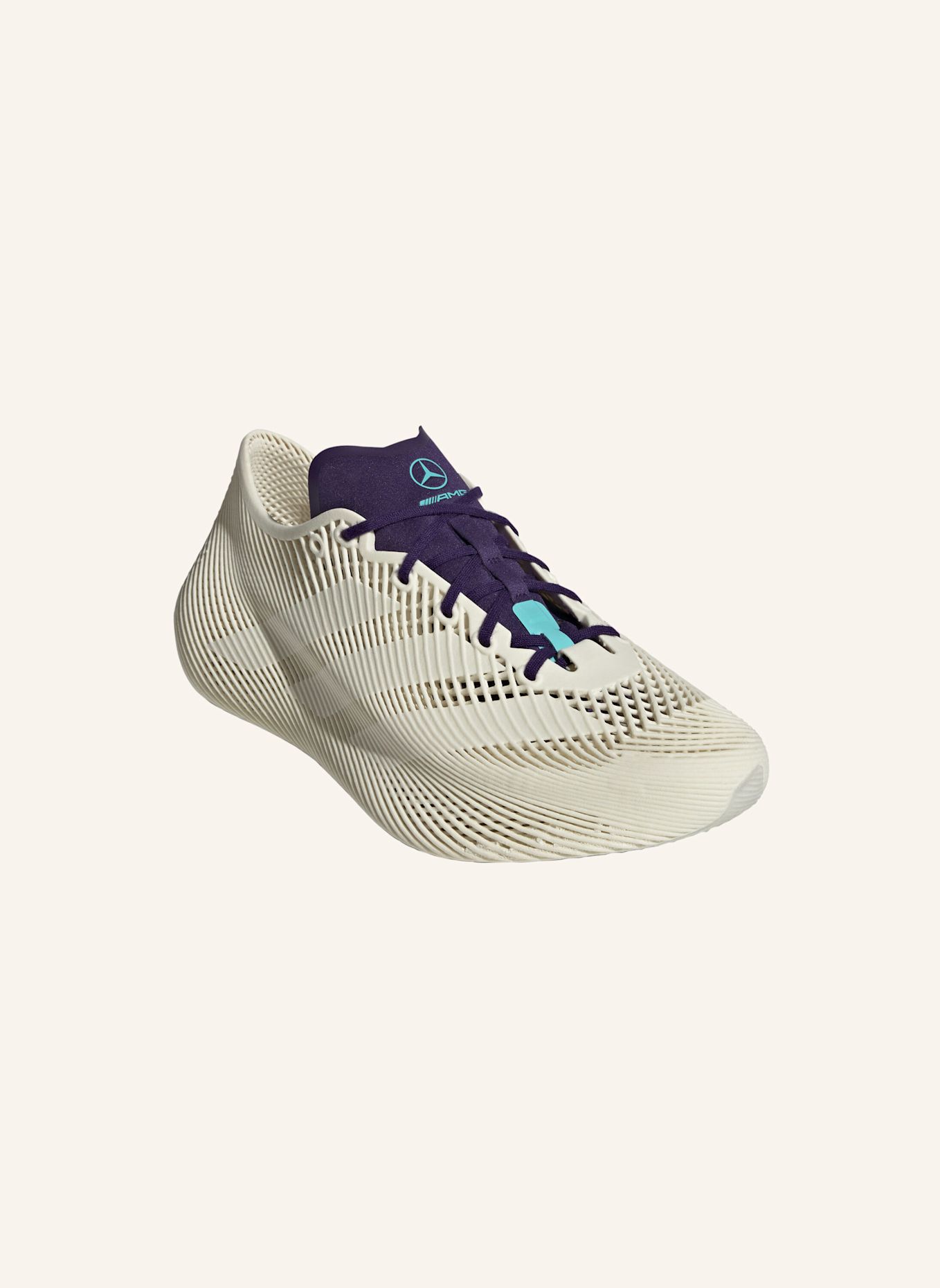 adidas CLIMACOOL MERCEDES-AMG PETRONAS F1 TEAM SCHUH, SCHNÜRUNG: WEISS / LILA