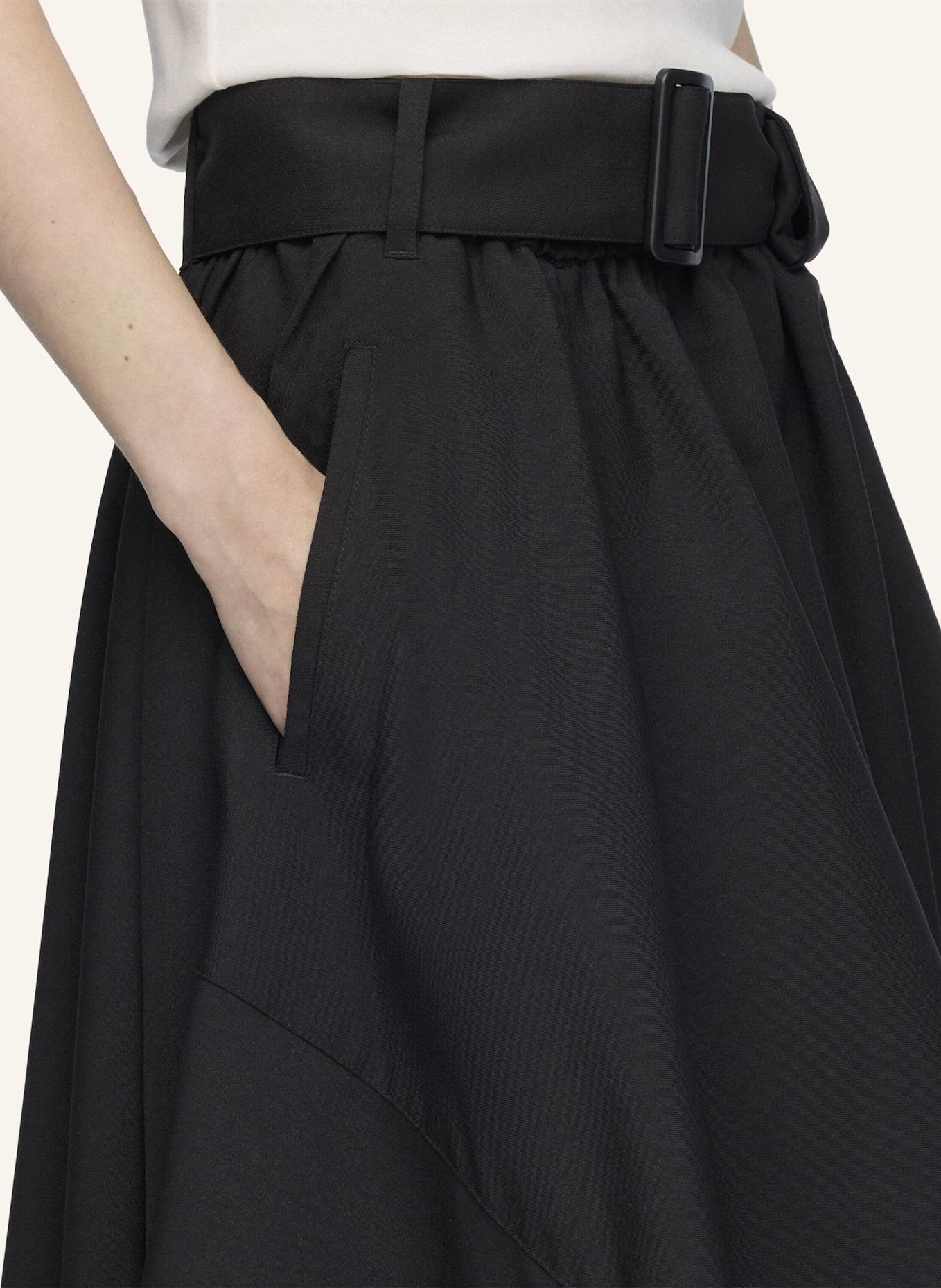 Y-3 Y-3 SPORT UNIFORM ROCK, INDIVIDUELLE LÄNGE: SCHWARZ