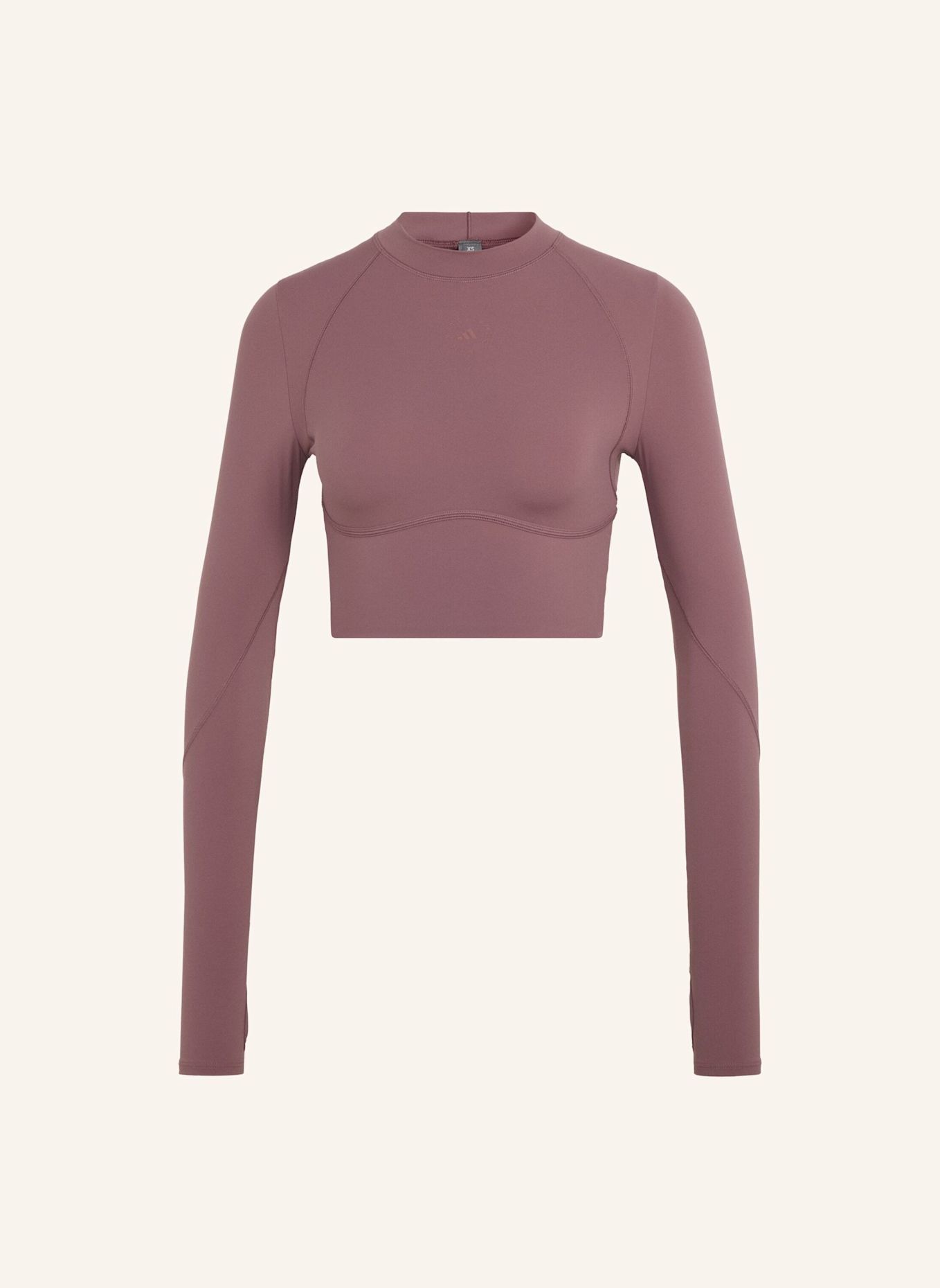 adidas by Stella McCartney ADIDAS BY STELLA MCCARTNEY TRAINING CROP-SHIRT: ROT