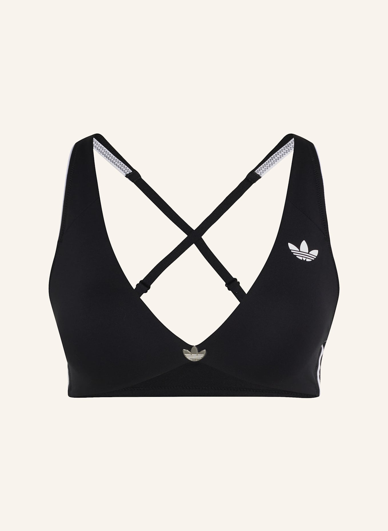 adidas Originals ADIDAS ORIGINALS SPORT-BH, LEICHTER HALT: SCHWARZ