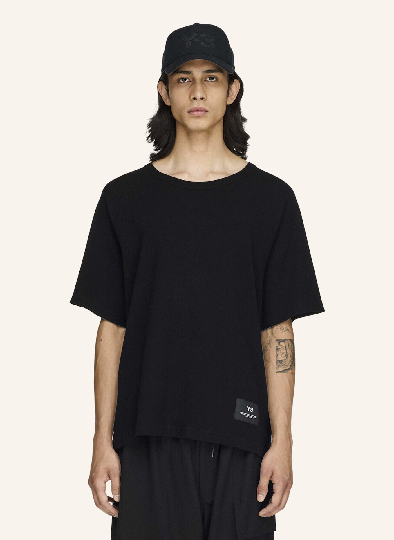 Y-3 Y-3 CHITO ARCHIVE 06 T-SHIRT: SCHWARZ