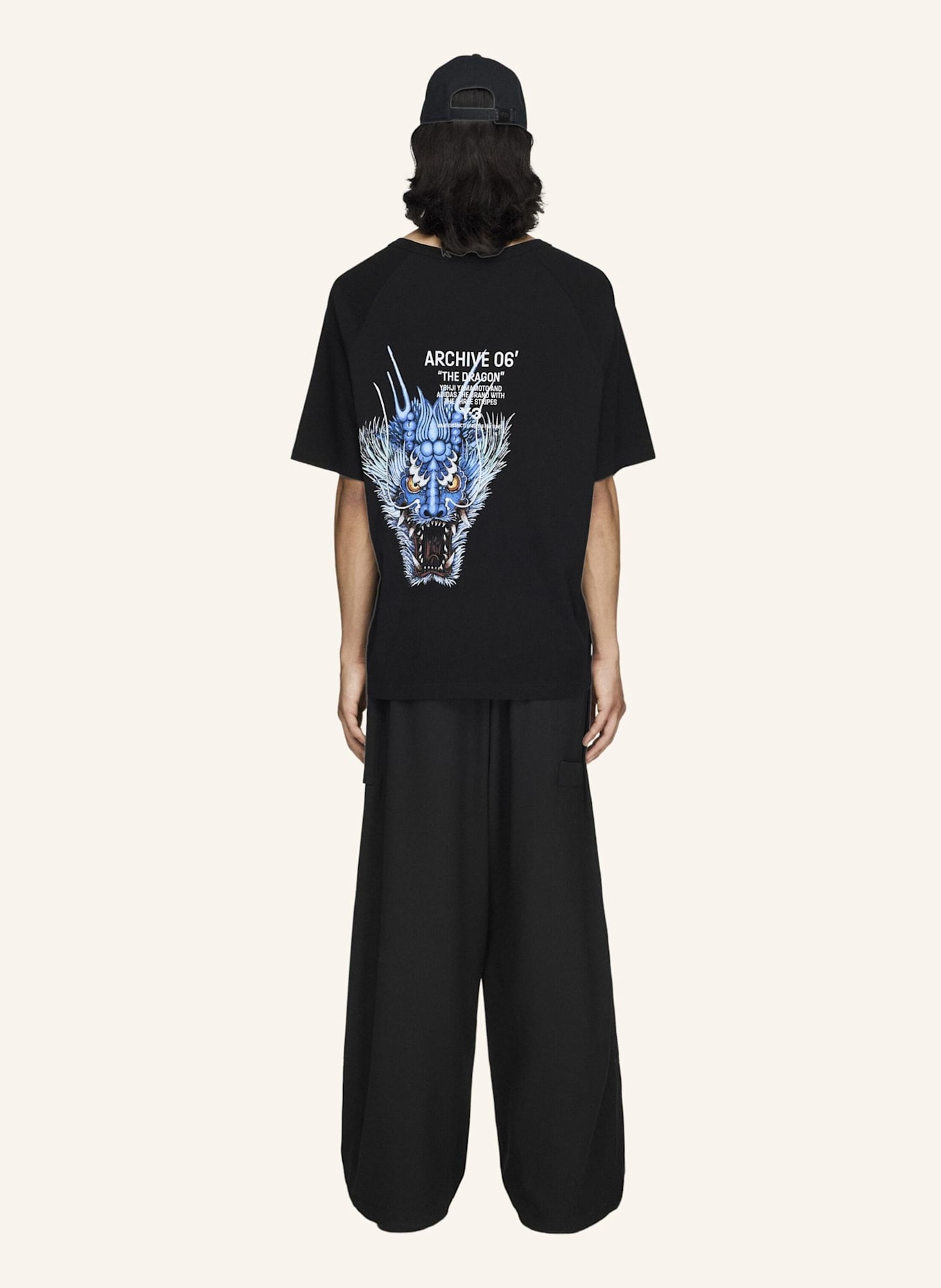 Y-3 Y-3 CHITO ARCHIVE 06 T-SHIRT: SCHWARZ