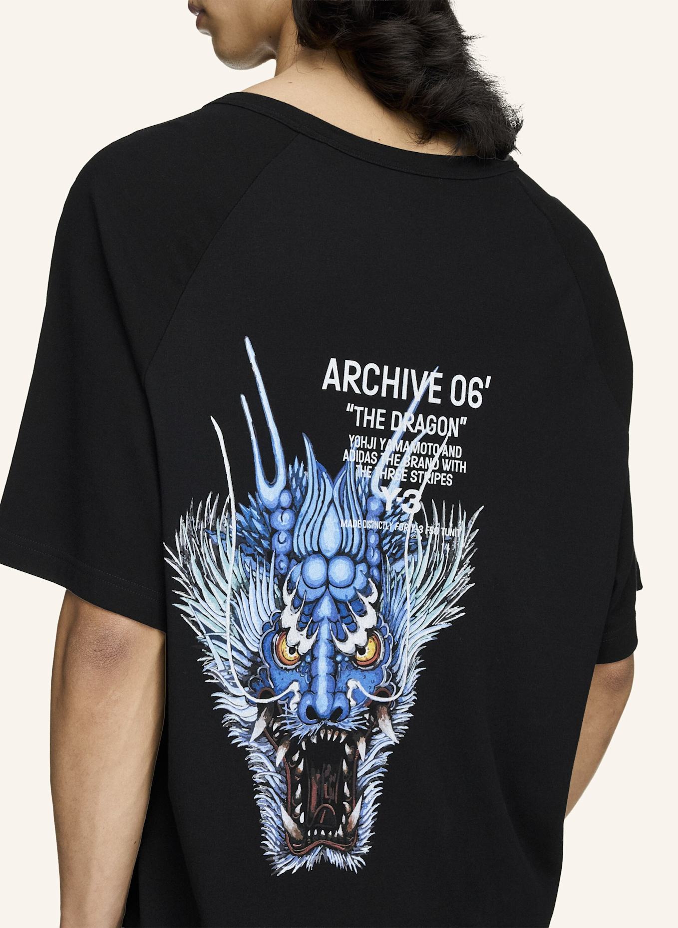 Y-3 Y-3 CHITO ARCHIVE 06 T-SHIRT: SCHWARZ