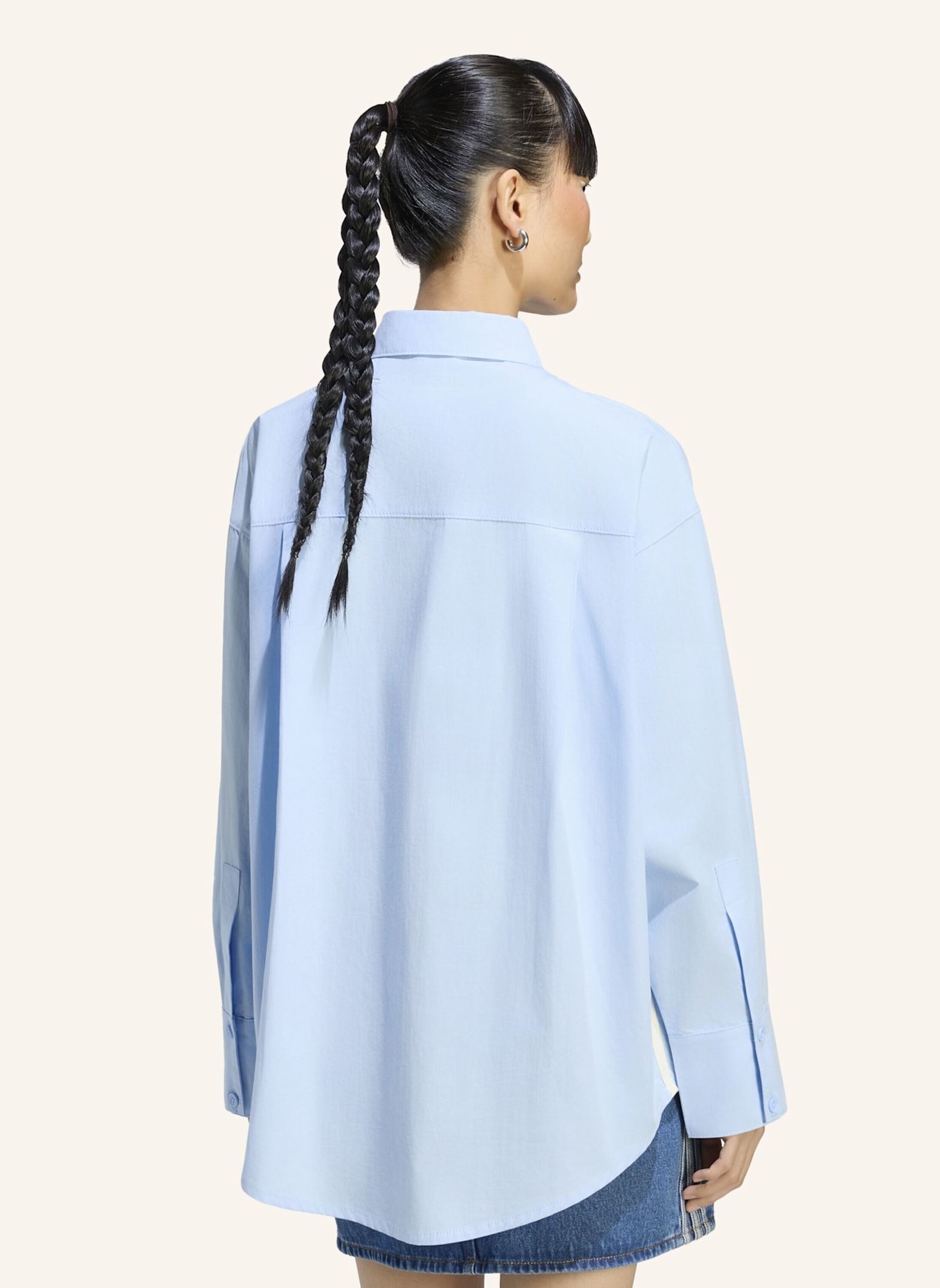 adidas Originals GESTREIFTES HEMD: BLAU