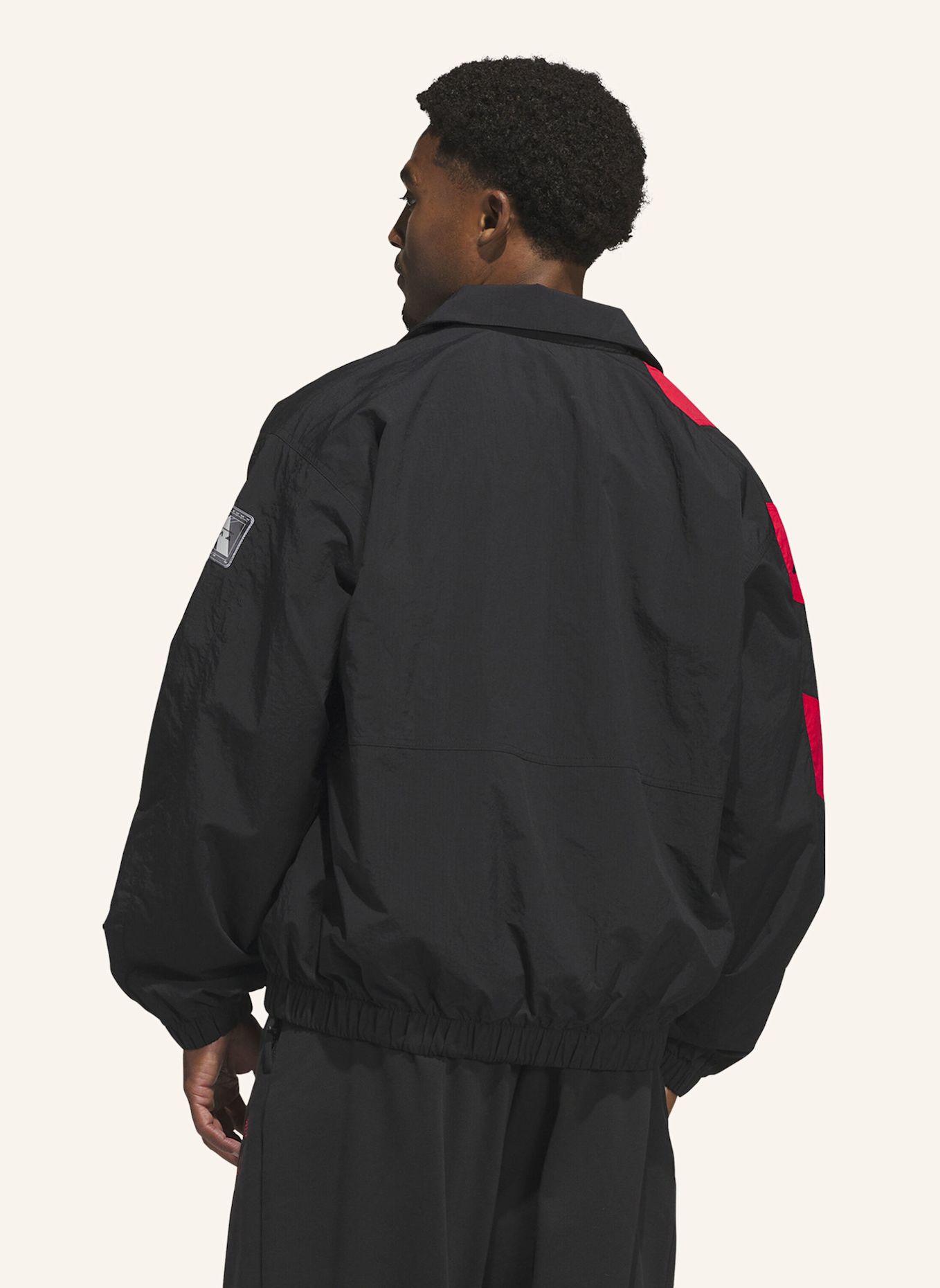adidas ANTHONY EDWARDS FOUNDATION ORIGINALS JACKE: SCHWARZ