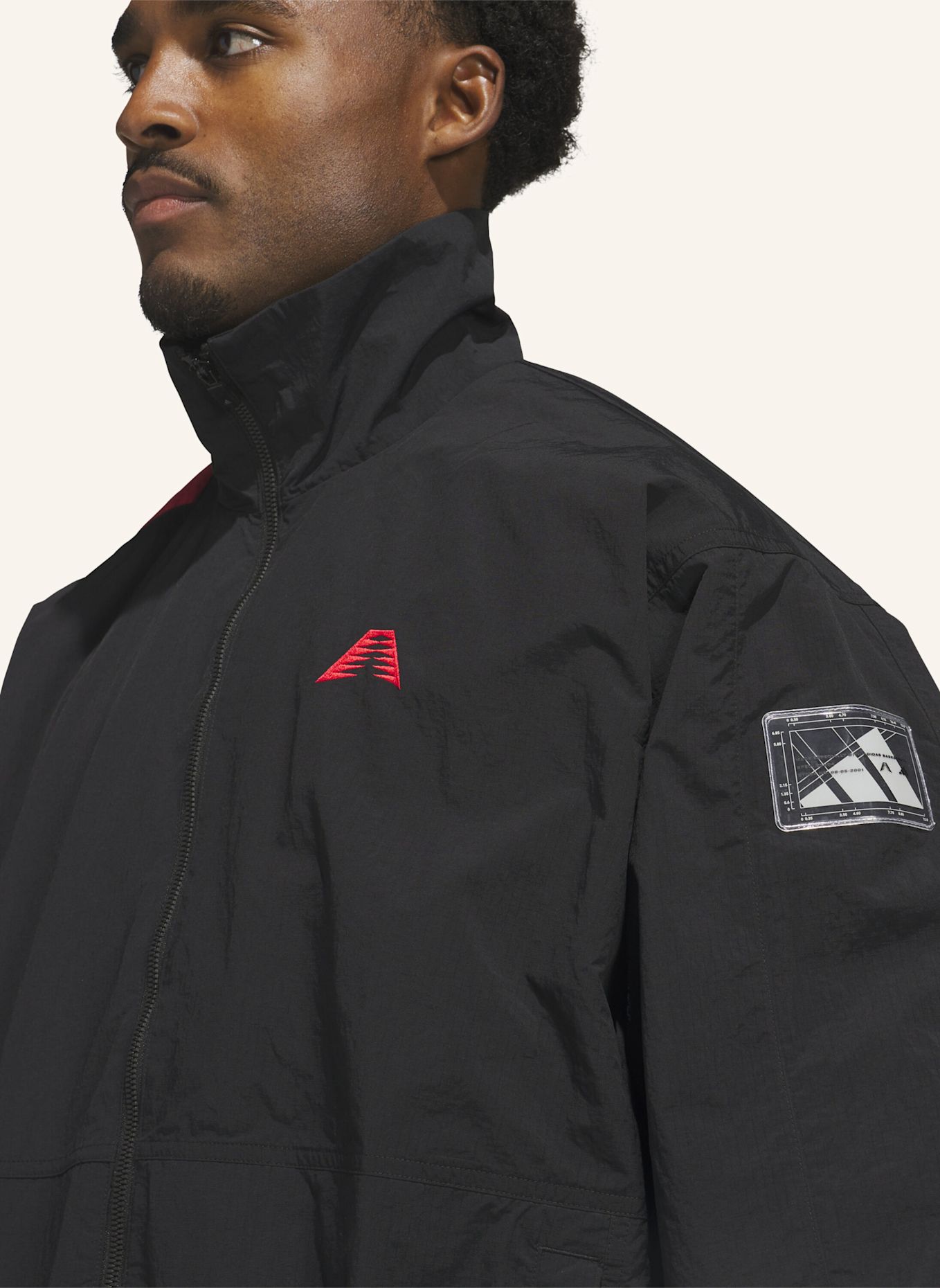 adidas ANTHONY EDWARDS FOUNDATION ORIGINALS JACKE: SCHWARZ