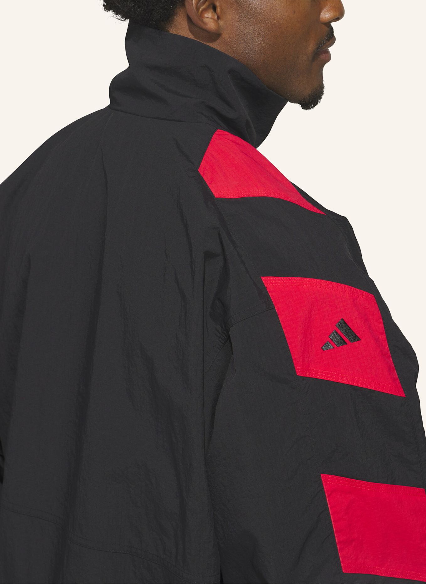 adidas ANTHONY EDWARDS FOUNDATION ORIGINALS JACKE: SCHWARZ
