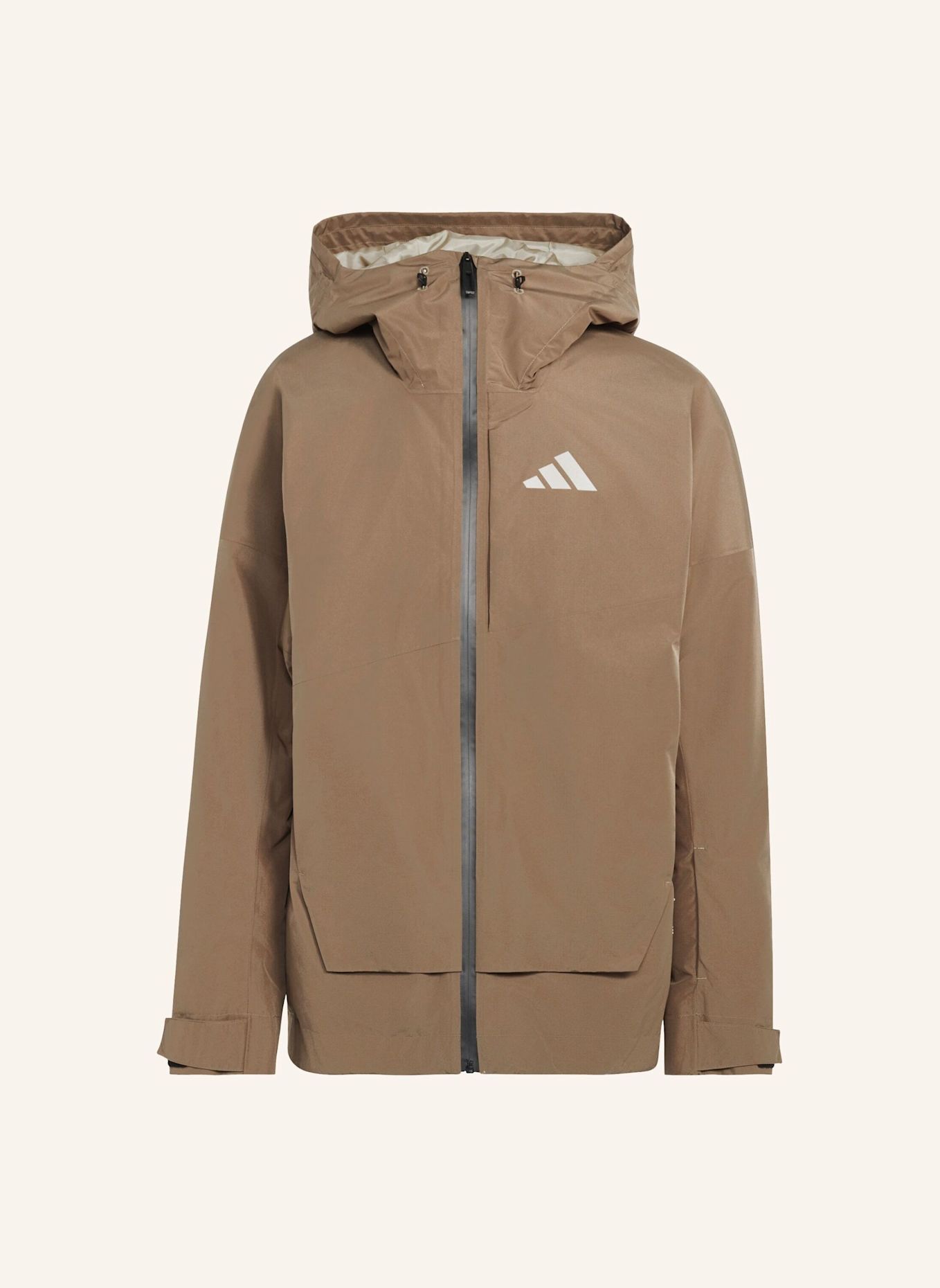 adidas TERREX TERREX XPLORIC CLIMAPROOF ISOLATIONSJACKE, 2-LAGIG: BRAUN