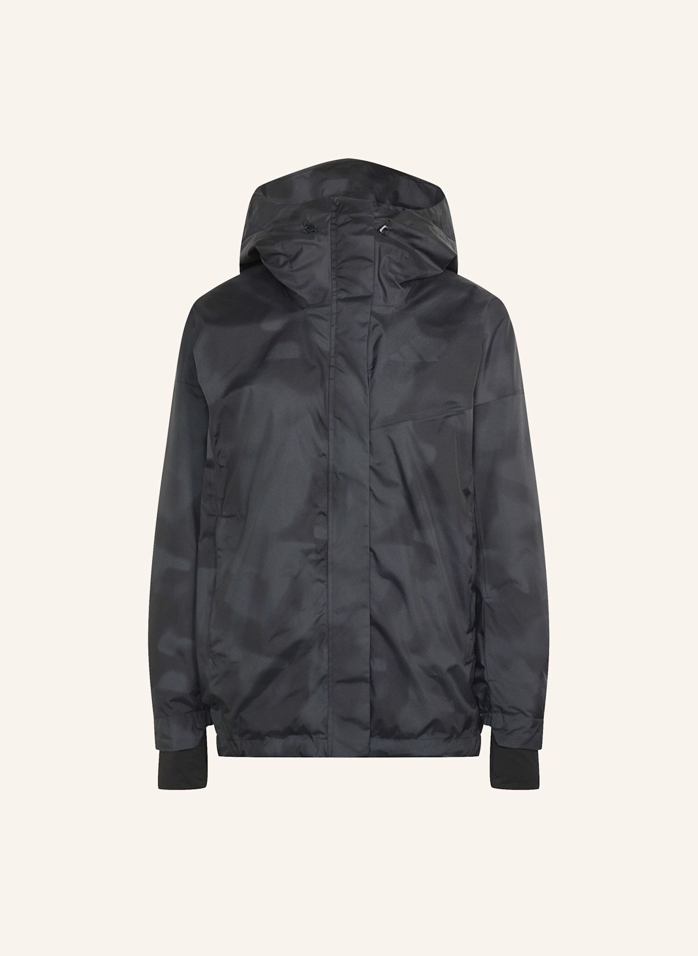 adidas TERREX TERREX MULTI CLIMAPROOF ISOLATIONSJACKE, 2-LAGIG: SCHWARZ / GRAU